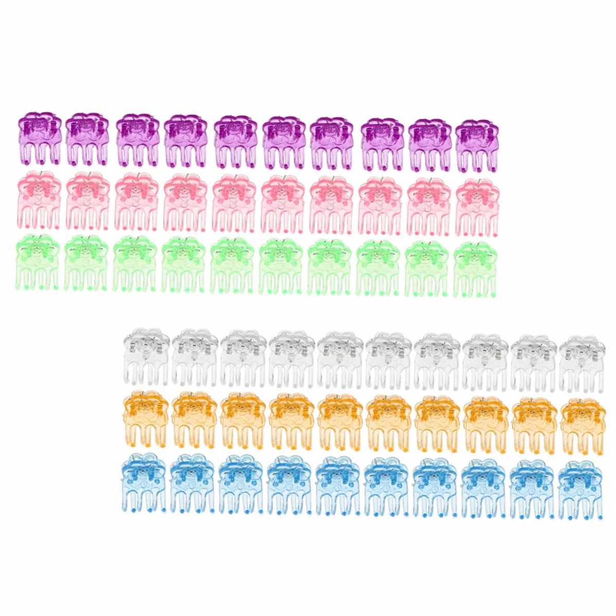 BESPORTBLE 1200 Pièces Agrafe d'orchidée vignes en Plastique Plantes en Plastique Clip de Support pour Plantes grimpantes Clips de Support pour Plantes Pinces de Support de Vigne Phalaenopsis