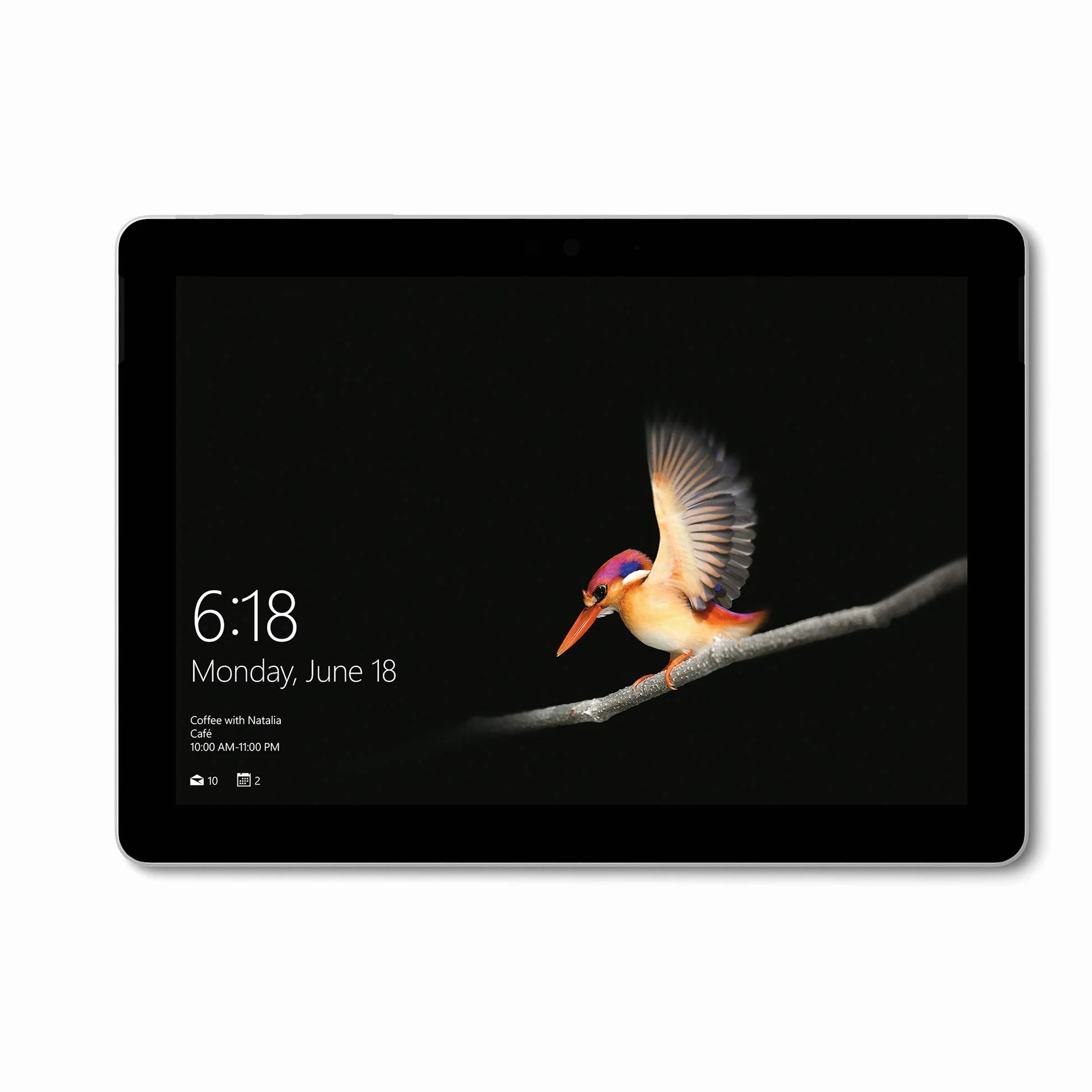Microsoft Surface Go Intel Pentium Gold 4415Y 10 pouces 8 Go RAM 128 Go SSD Platine Reconditionné