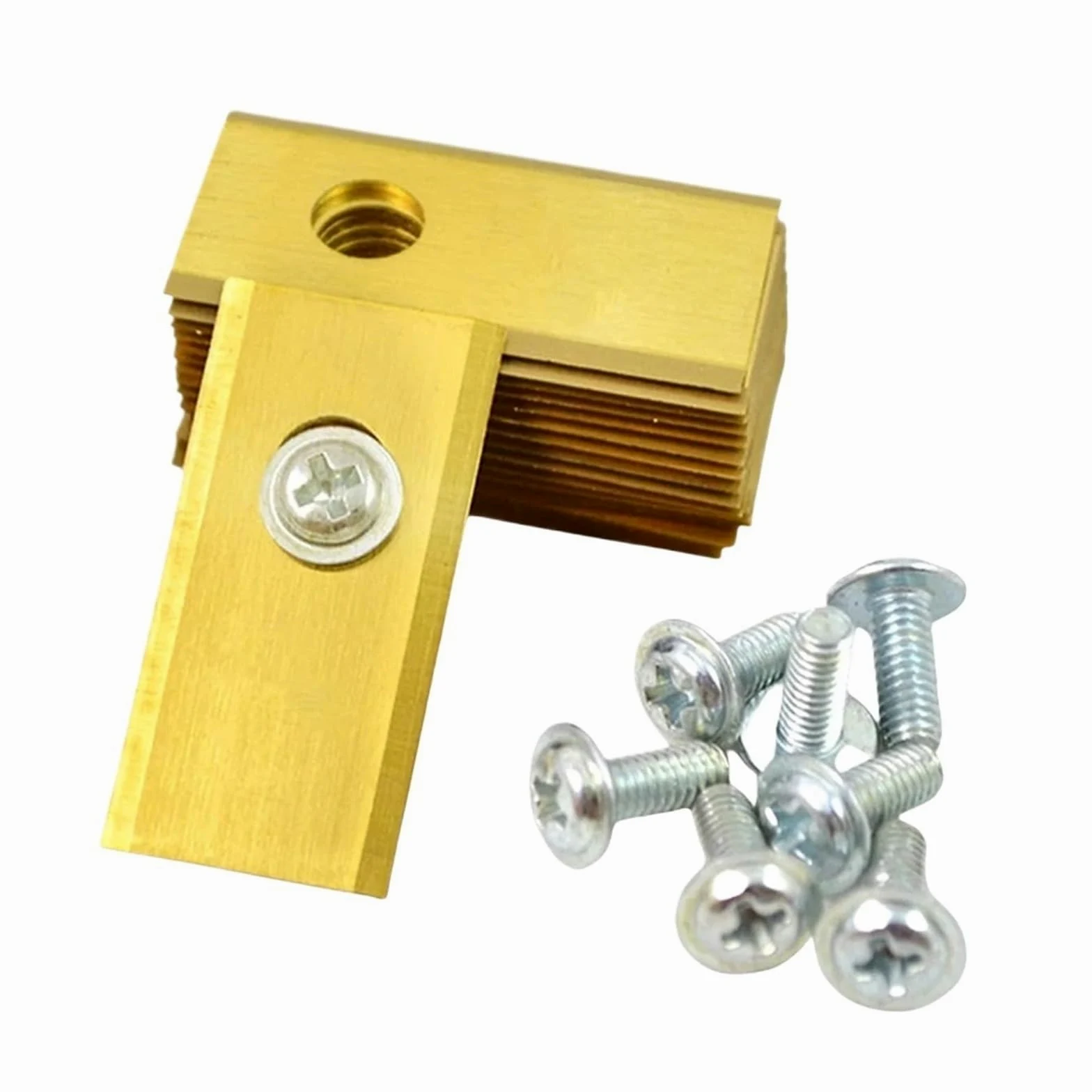 Lames De Rechange, Compatibles avec Worx Landroid | Lames De Coupe En Acier Inoxydable For Tondeuse Robot Worx Landroid, Pièces De Pelouse(Gold 36PCS)