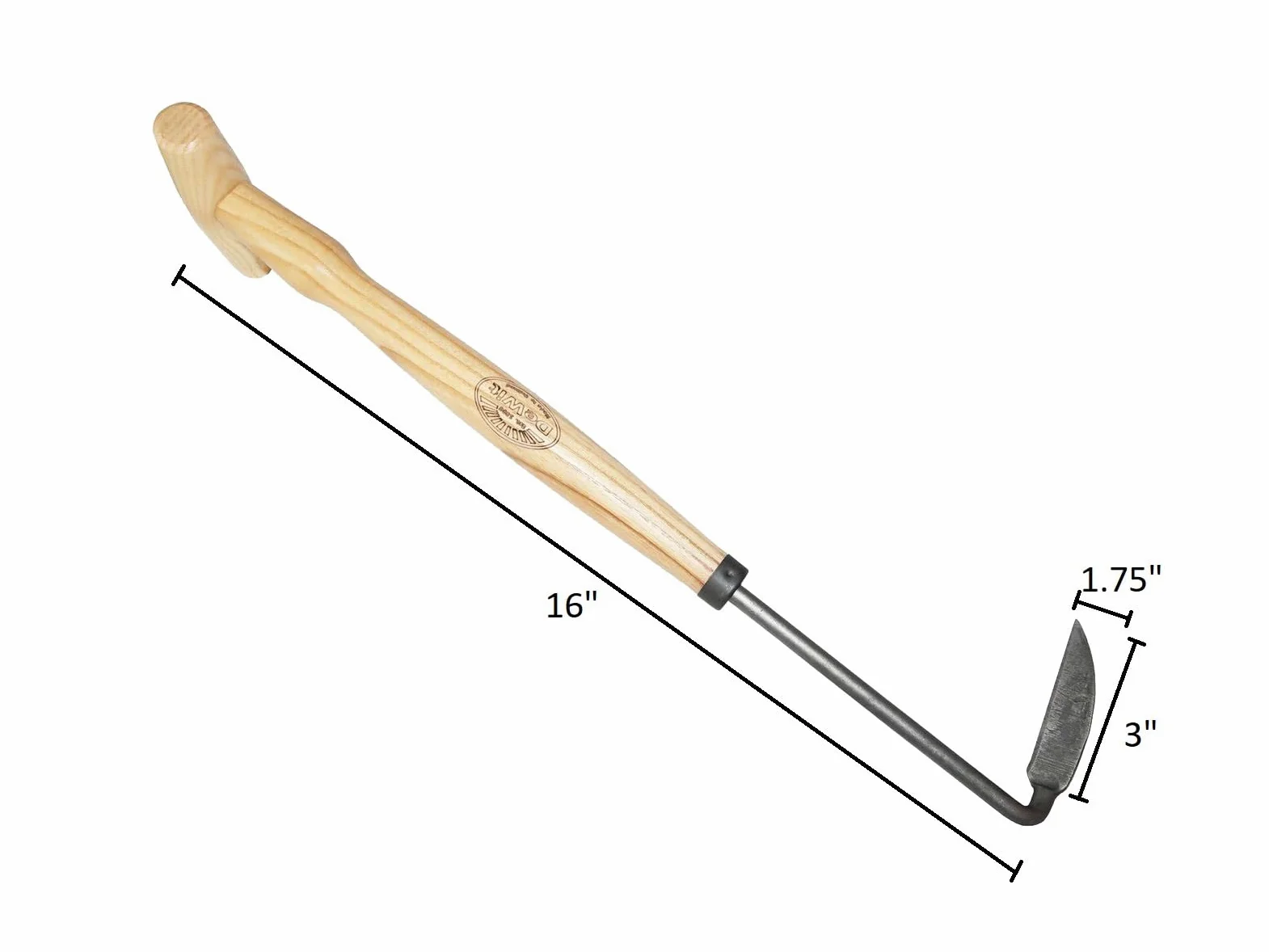 Tierra-Derco 31–8516 droitier P-Grip Cape Code Désherbeur à main