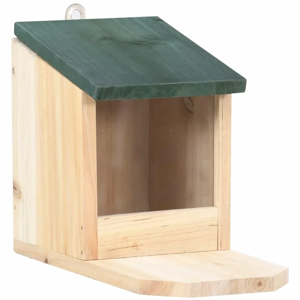 Nichoir pour écureuil Extérieur Lot de 4 en Bois de Sapin