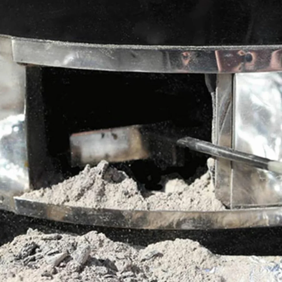 Râteau à cendres 45,7 cm en acier inoxydable pour cheminée, poêle à bois, barbecue, Kamado