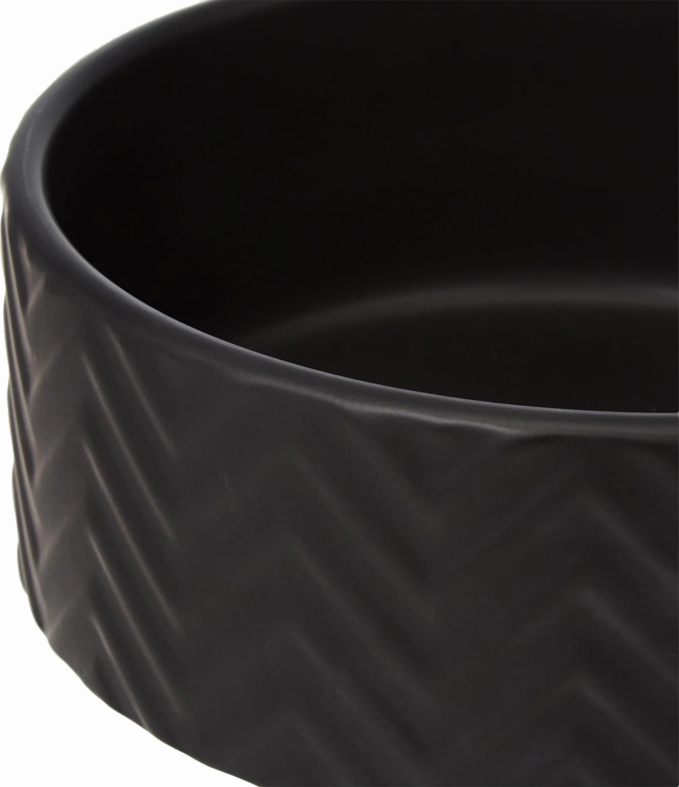 Mangeoire en céramique 1,6 l ø 20 cm Noir