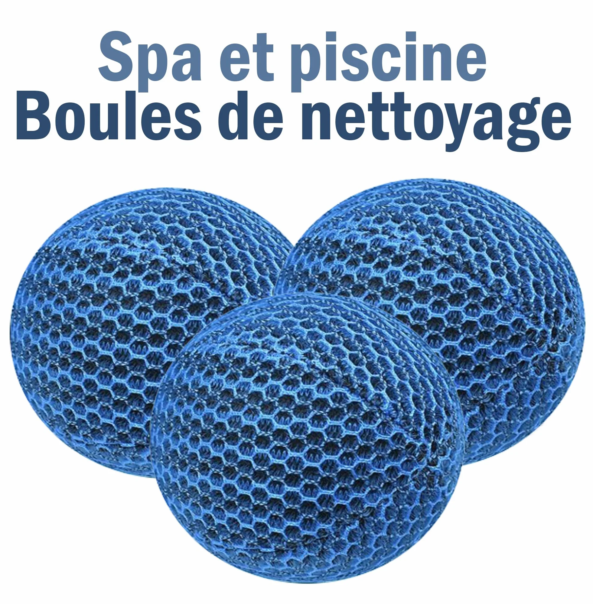 Éponges flottantes réutilisables pour spas – Boules absorbantes élimination huile et graisse