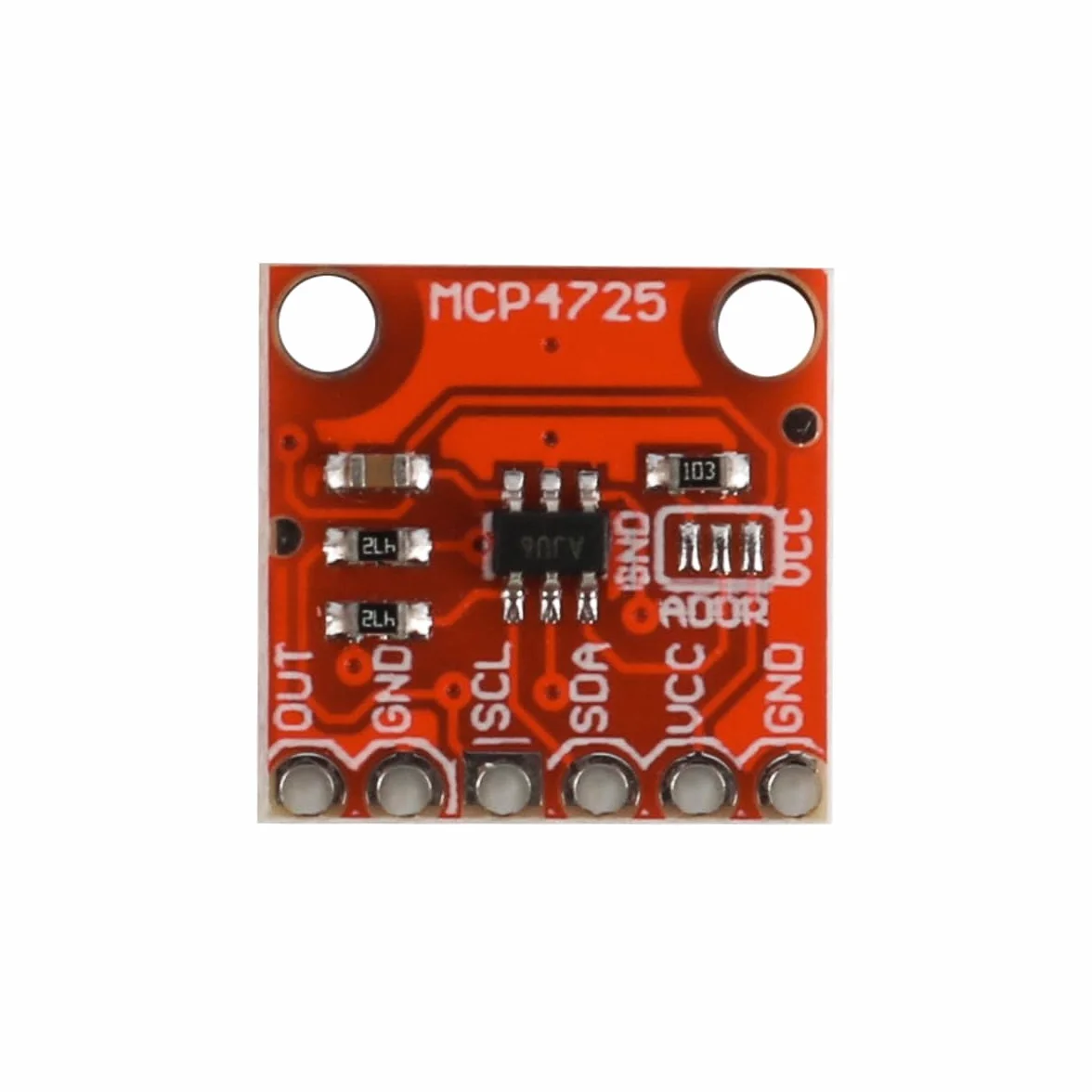 Namvo MCP4725 Carte de développement DAC I2C 12 Bits pour génération de tonalité