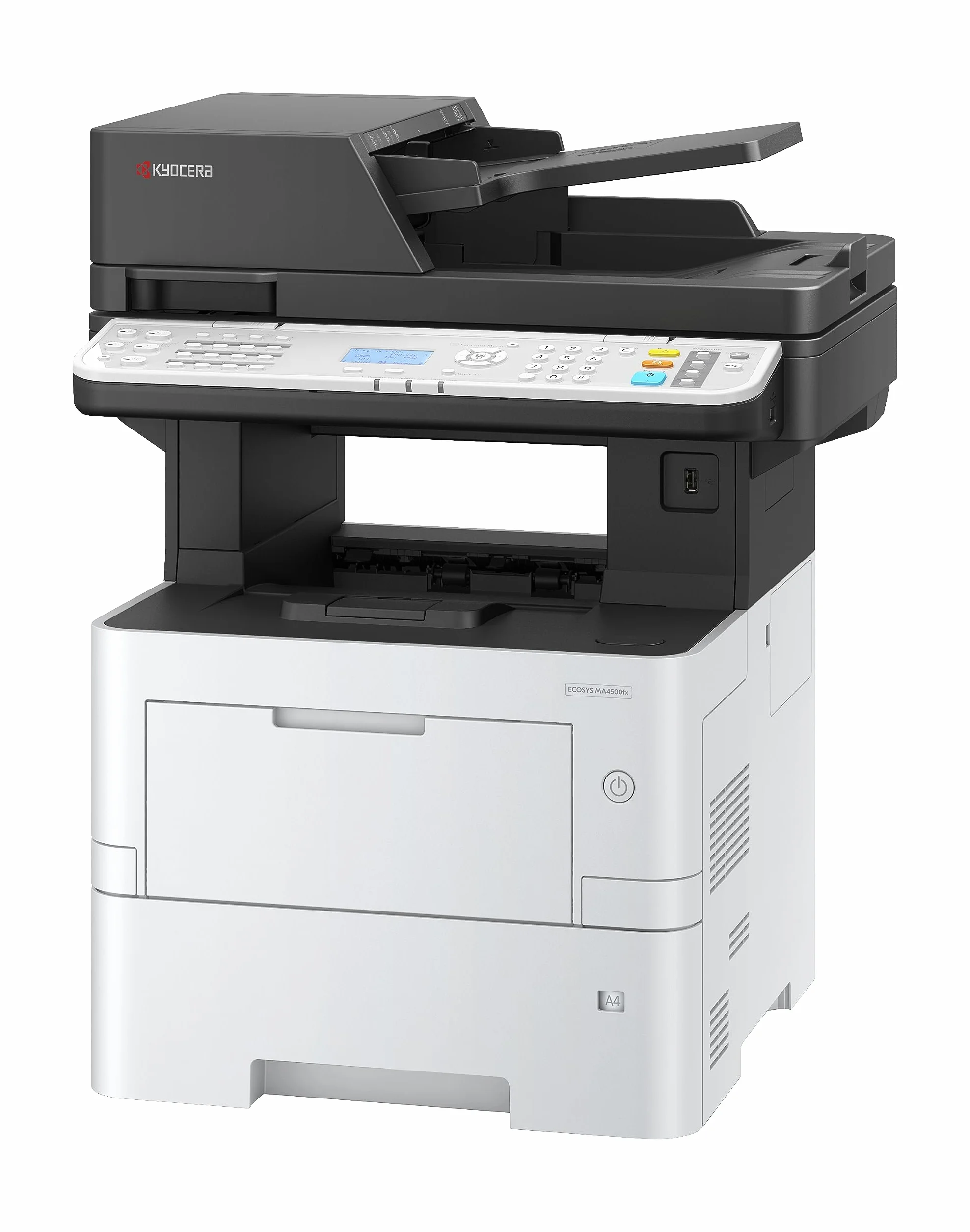 Kyocera Ecosys MA4500fx Imprimante Multifonction Noir et Blanc 45 ppm Scanner Photocopieur Télécopieur Gigabit LAN