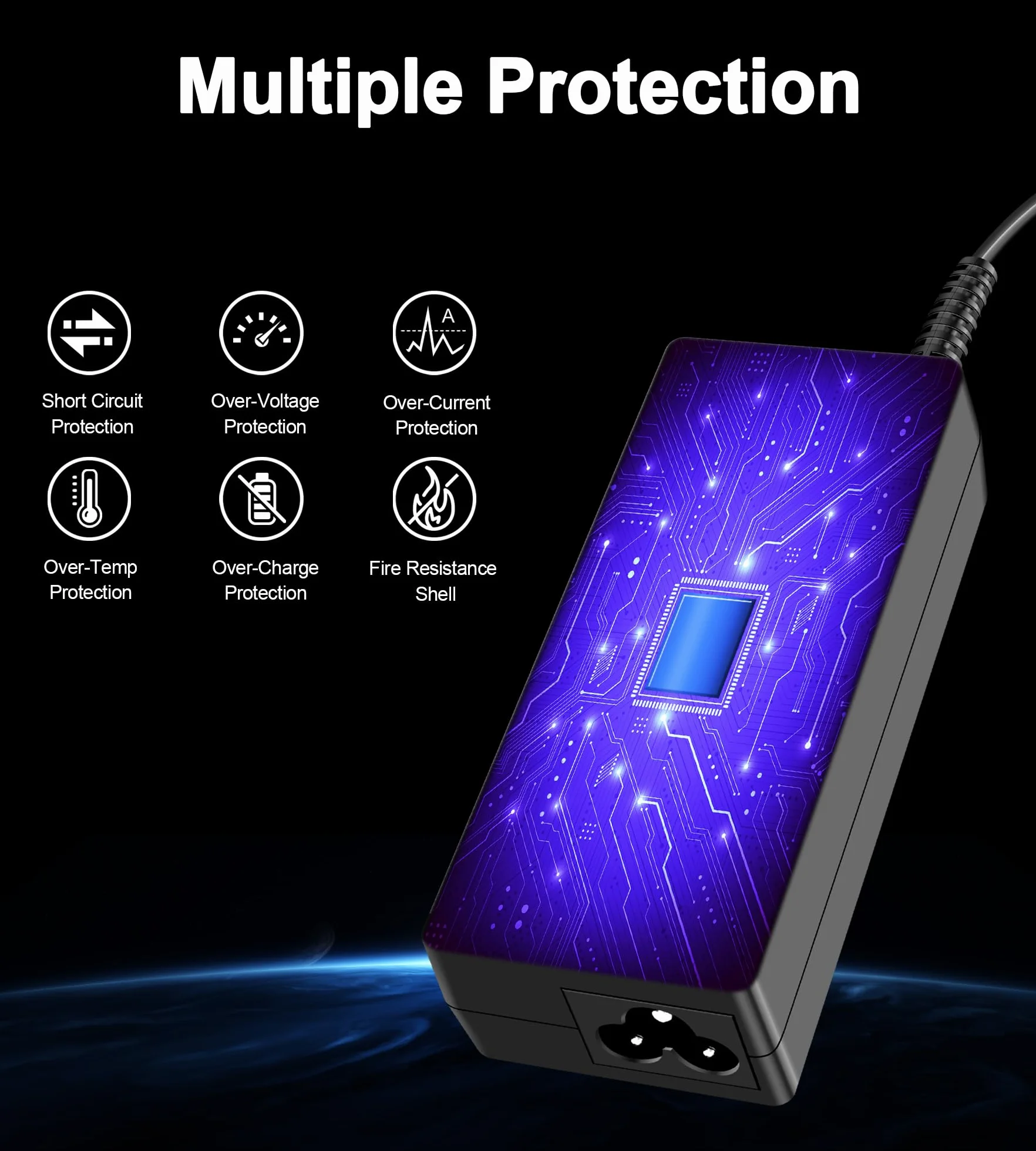 Chargeur 65W pour Acer Aspire 3 5 E1 E3 E5 V3 V5 V7 E14 E15 ES1 A314 A315 A317 A514 5,5 x 1,7 mm