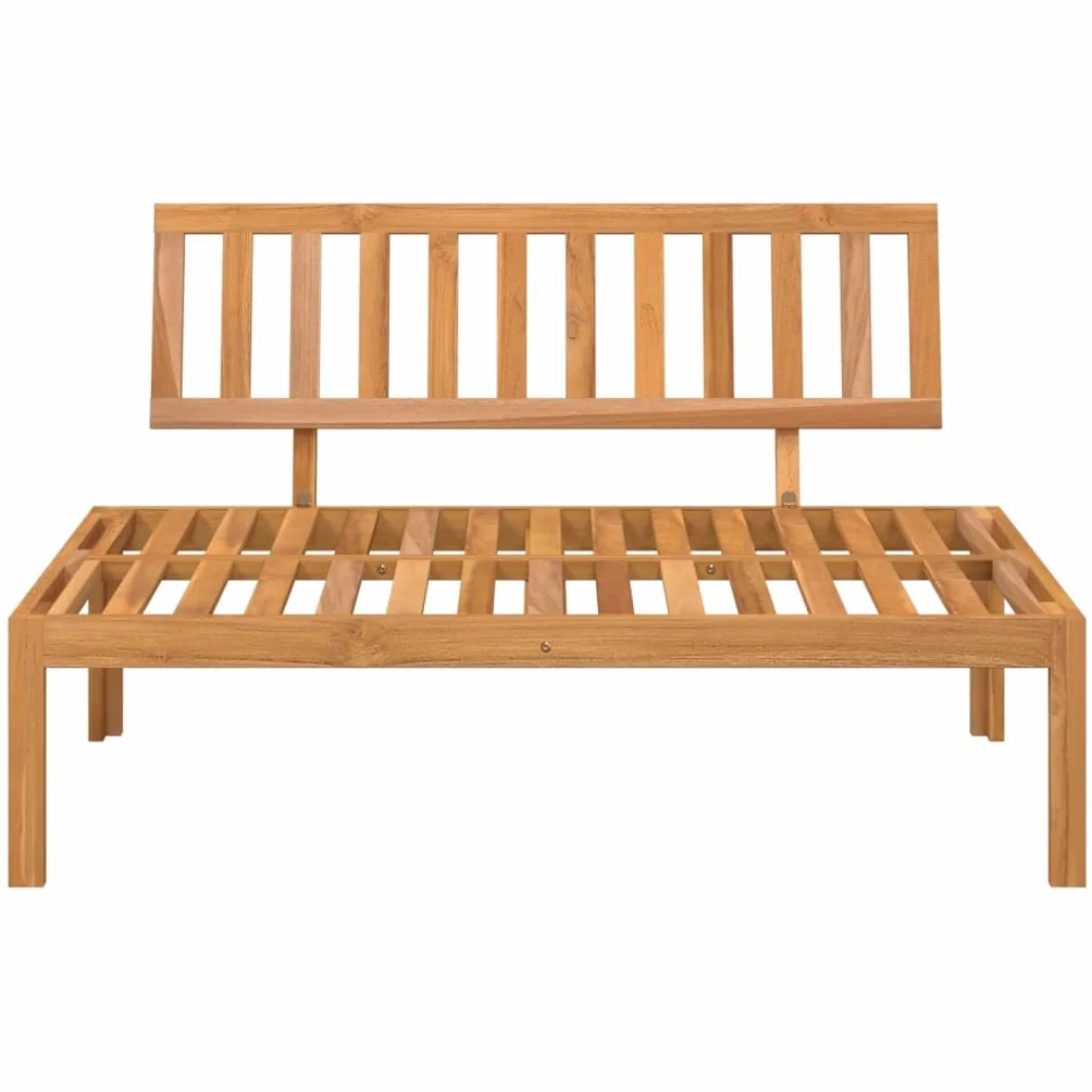Canapé central palette de jardin bois massif d acacia