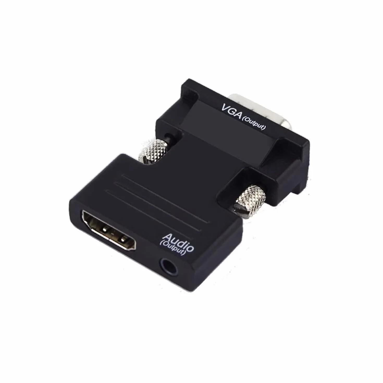 Adaptateur HDMI vers VGA 1080P 60Hz Audio Vidéo pour TV Box HDTV Moniteur PC