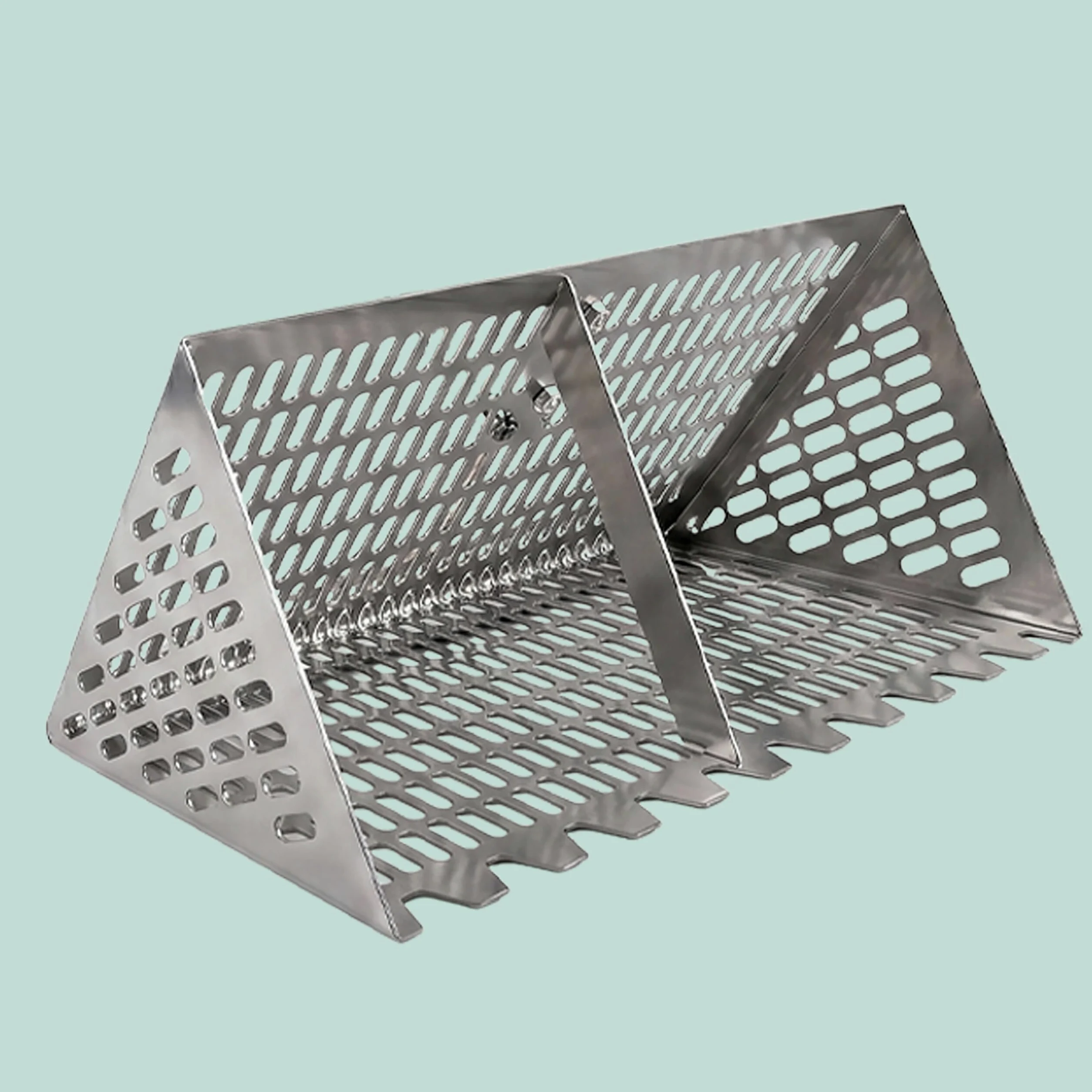 Râteau Plage Relaxdays, Tamis 40 cm, Manche 140 cm, Chasse au trésor/détecteur de métaux & pêche, INOX argenté