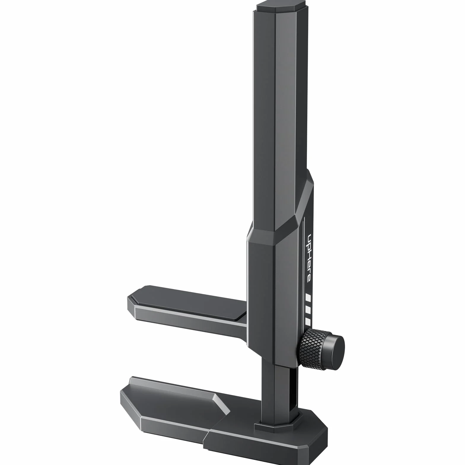 upHere GH07 Support GPU Alliage de Zinc Hauteur Réglable Carte Graphique Base Magnétique Patin Caoutchouc 18-160mm Noir