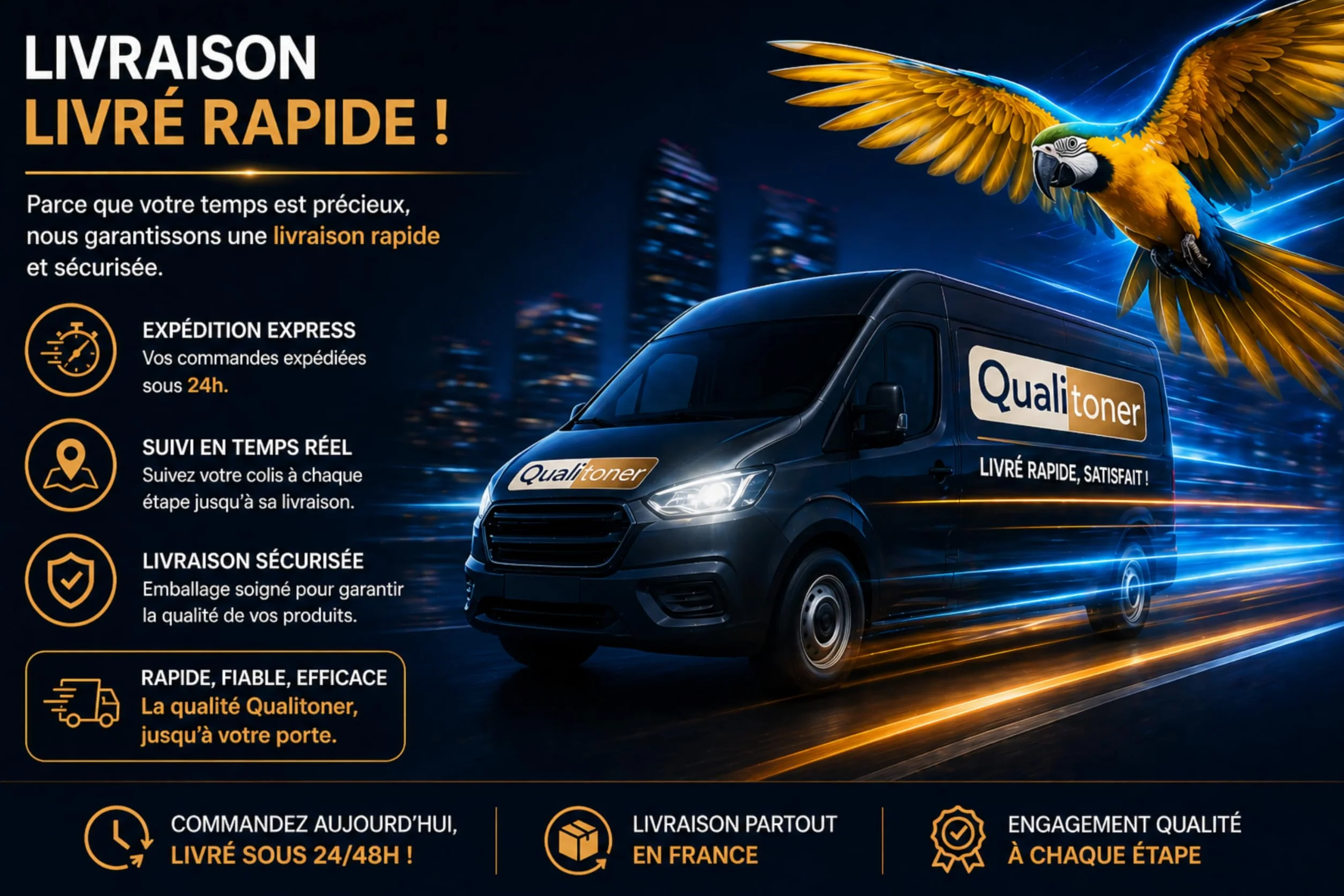 Bac de récupération de Toner usagé Compatible Brother WT229CL 50000 Pages