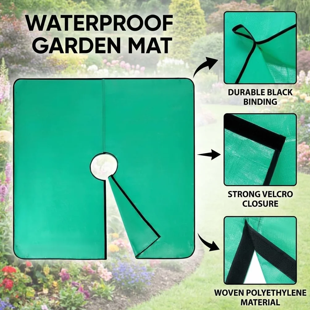 Bâche de Jardin 2Mx2M avec Trou QWORK