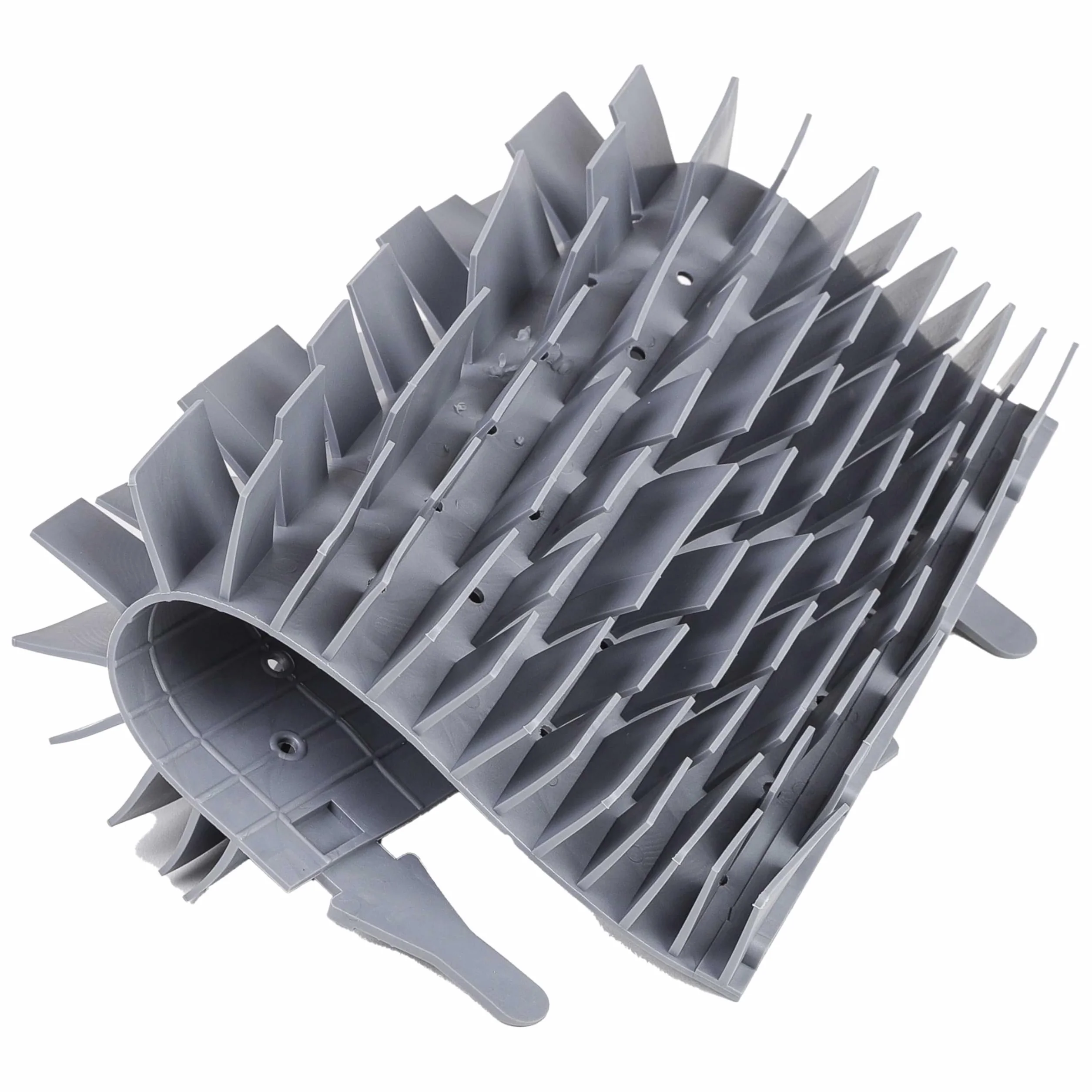 vhbw Brosse Compatible Zodiac RG3200 OT3290 Robot Piscine Caoutchouc 24,7x18x2,8 cm
