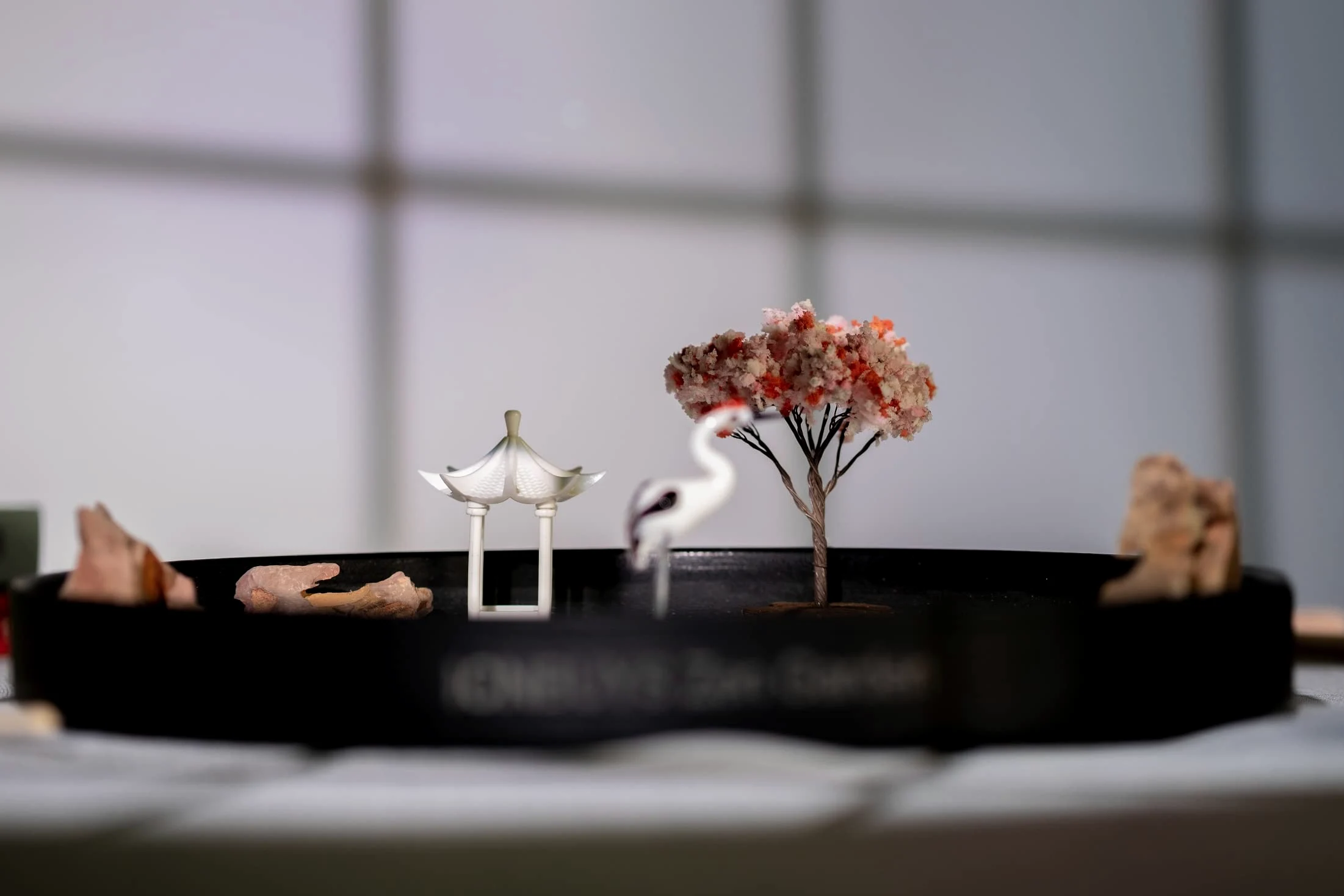 Jardin zen Icnbuys avec lot d'accessoires et outils pour réaliser votre propre jardin, Métal, I