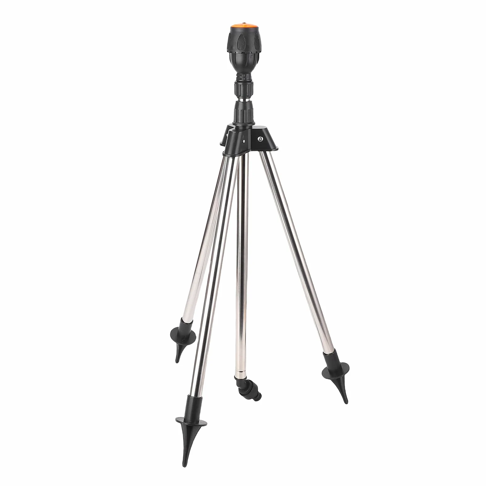 Arroseur à trépied Rotatif, arroseur Automatique Rotatif à 360 degrés, arroseurs télescopique à Hauteur réglable pour Les pelouses, Les Jardins et Les Cours de Grande Taille