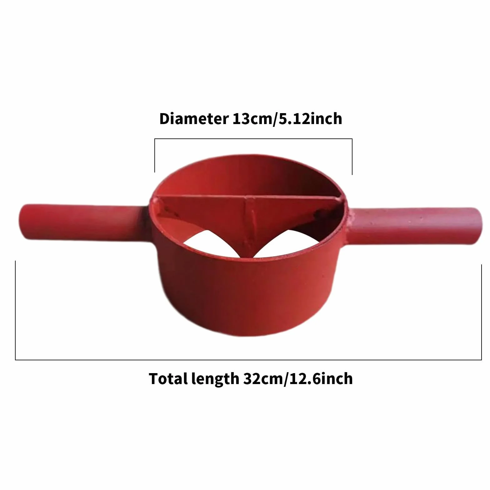 Fendeur de Bambou Robuste en Acier Outil Portable Coupe Efficace Artisanat