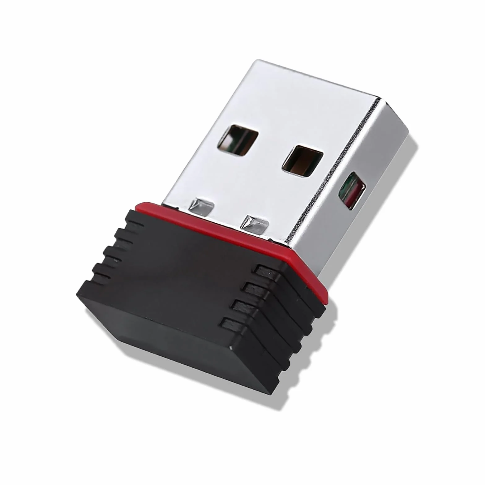 Clé USB WiFi 300Mbps Adaptateur WiFi Mini pour PC Portable TV Compatible Windows Mac OS Linux Noir
