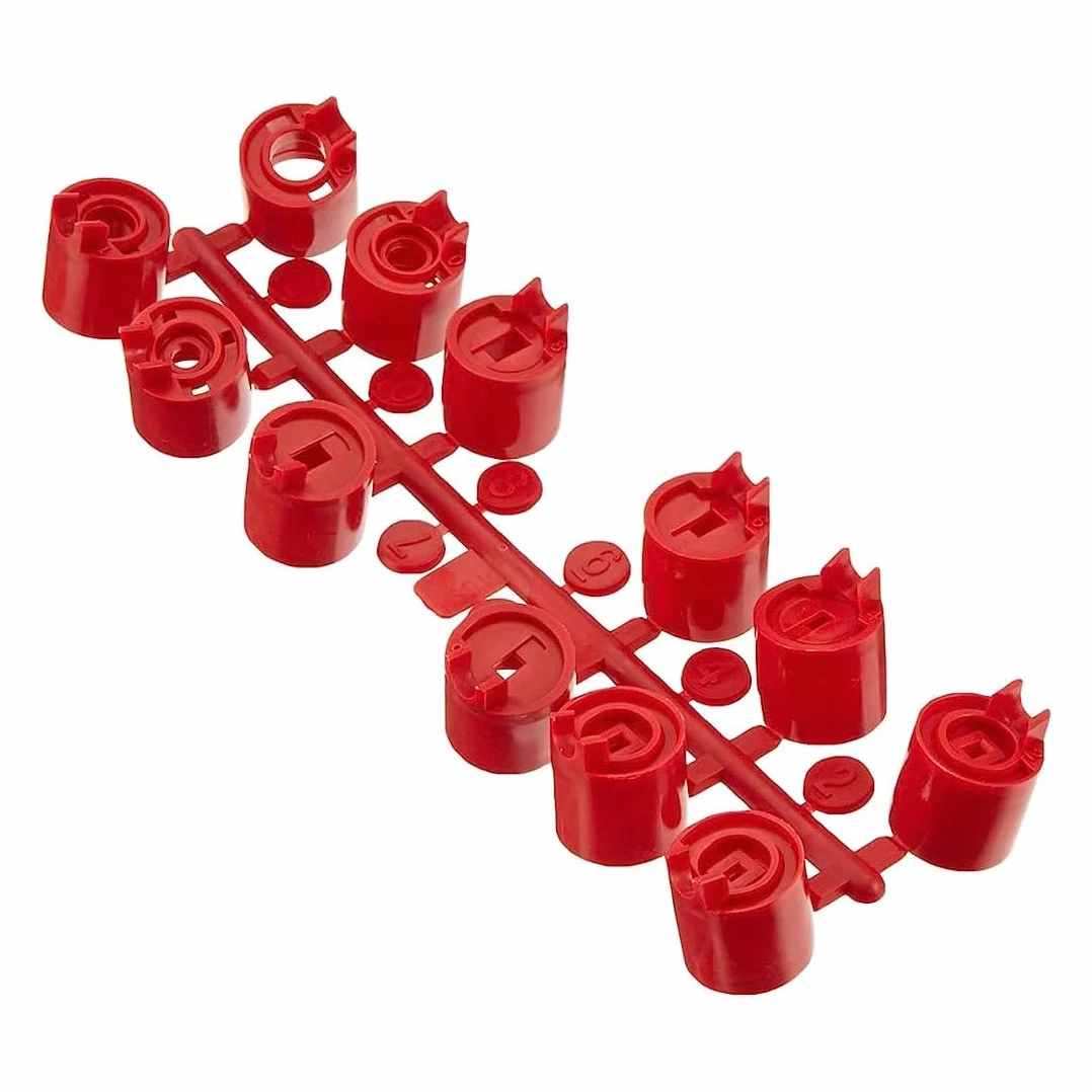 [Pack 5] Arroseur Hunter PGP-Adj : Portée de 6,40 à 15,80 mètres, filetage 3/4". Réglage précis de l'angle d'arrosage - Buses incluses. Arroseur d'arrosage Pop-Adj