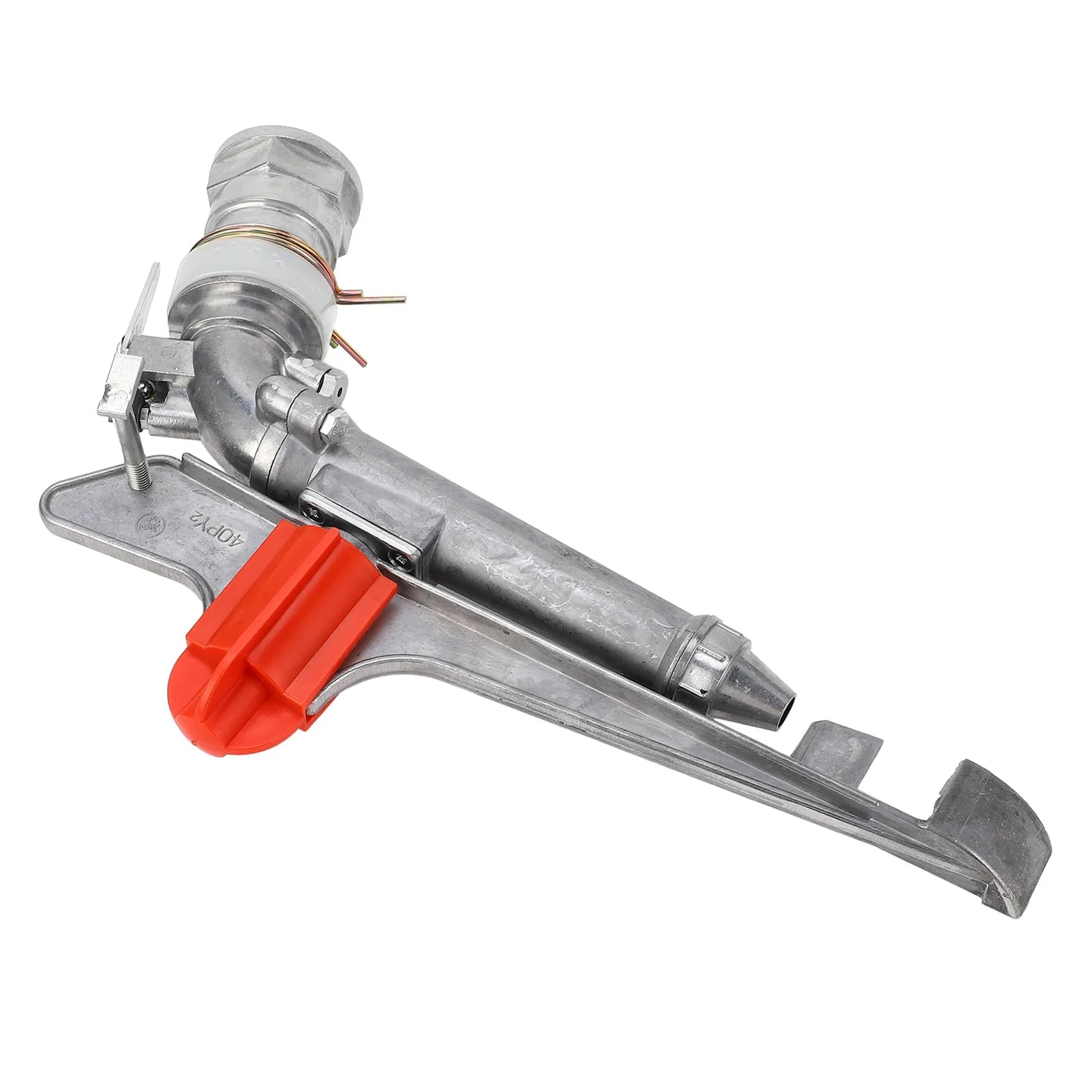 Arroseur D'irrigation de Ferme Agricole de 2 Pouces, Arroseurs de Pelouse Rotatifs à 360 ° pour Cour, Pistolet de Pulvérisation D'irrigation avec Angle Réglable, Filetage Femelle