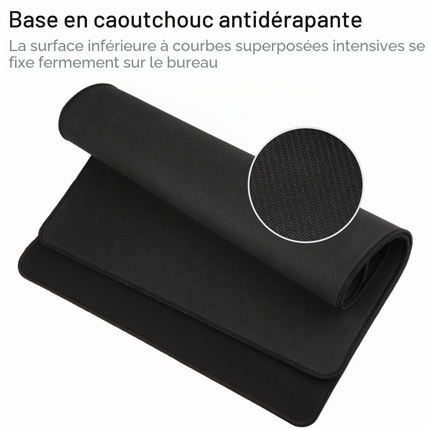 Tapis de Souris Gaming 600x300 mm Grand avec Base en Caoutchouc Anti-Glissant
