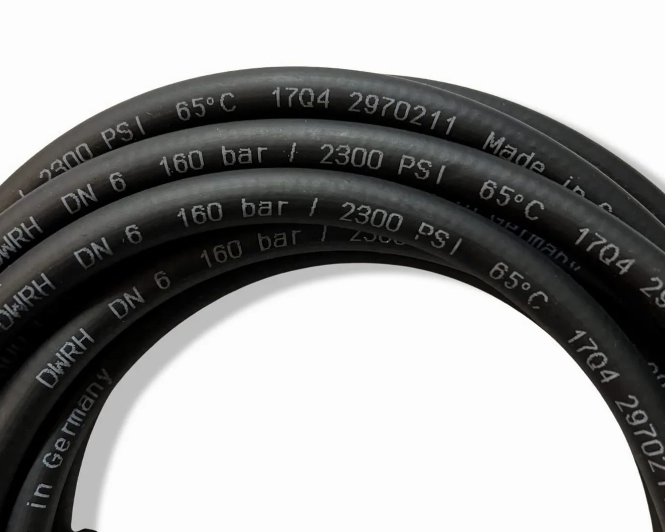 M&M Smartek tuyau HP 8 m pour Kärcher, réf. 6.389-555.0, flexible renforcé | Flexible haute pression renforcé avec protection anti-pli; contrôler raccords, pression, température et appareil avant achat.