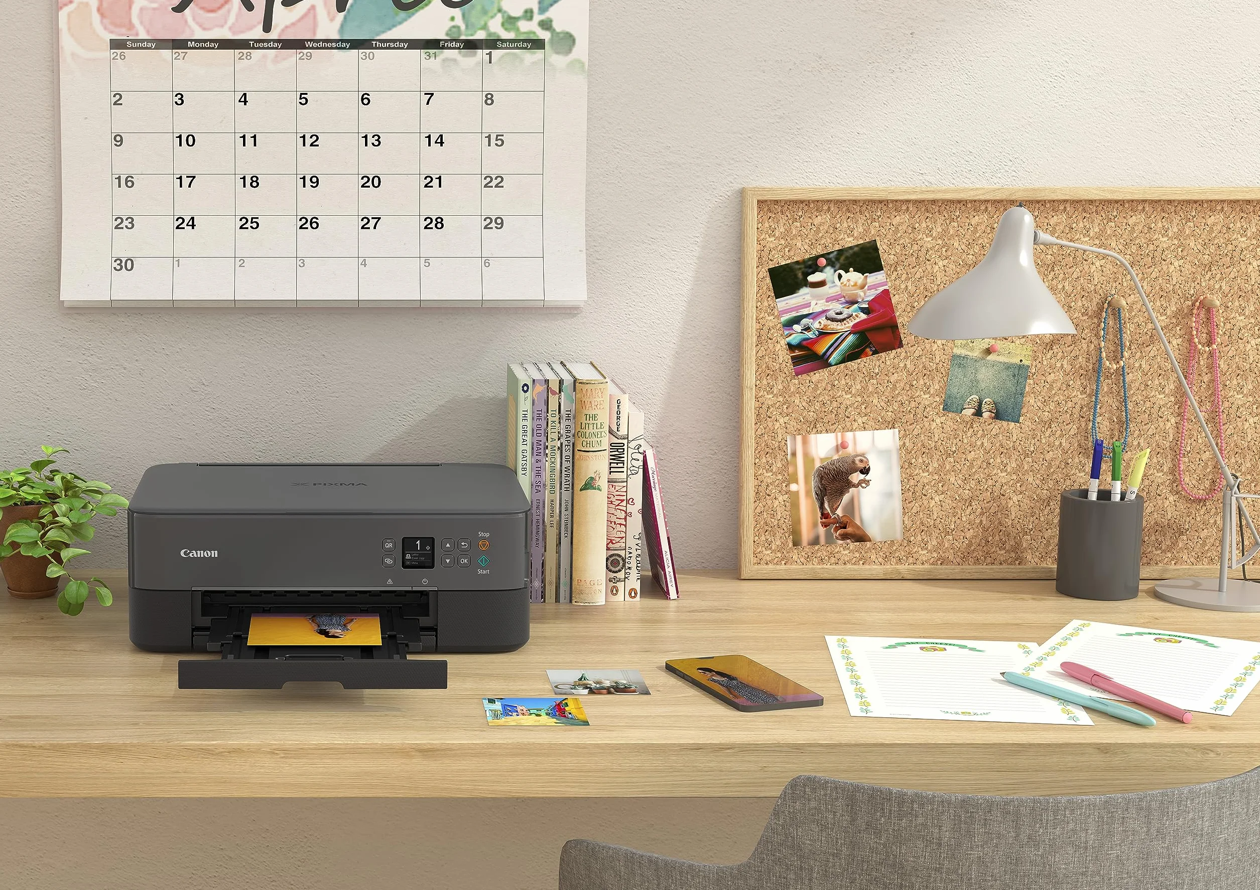 Canon PIXMA TS5350i 3-in-1 Wi-Fi Home Office Printer Copier Scanner Black