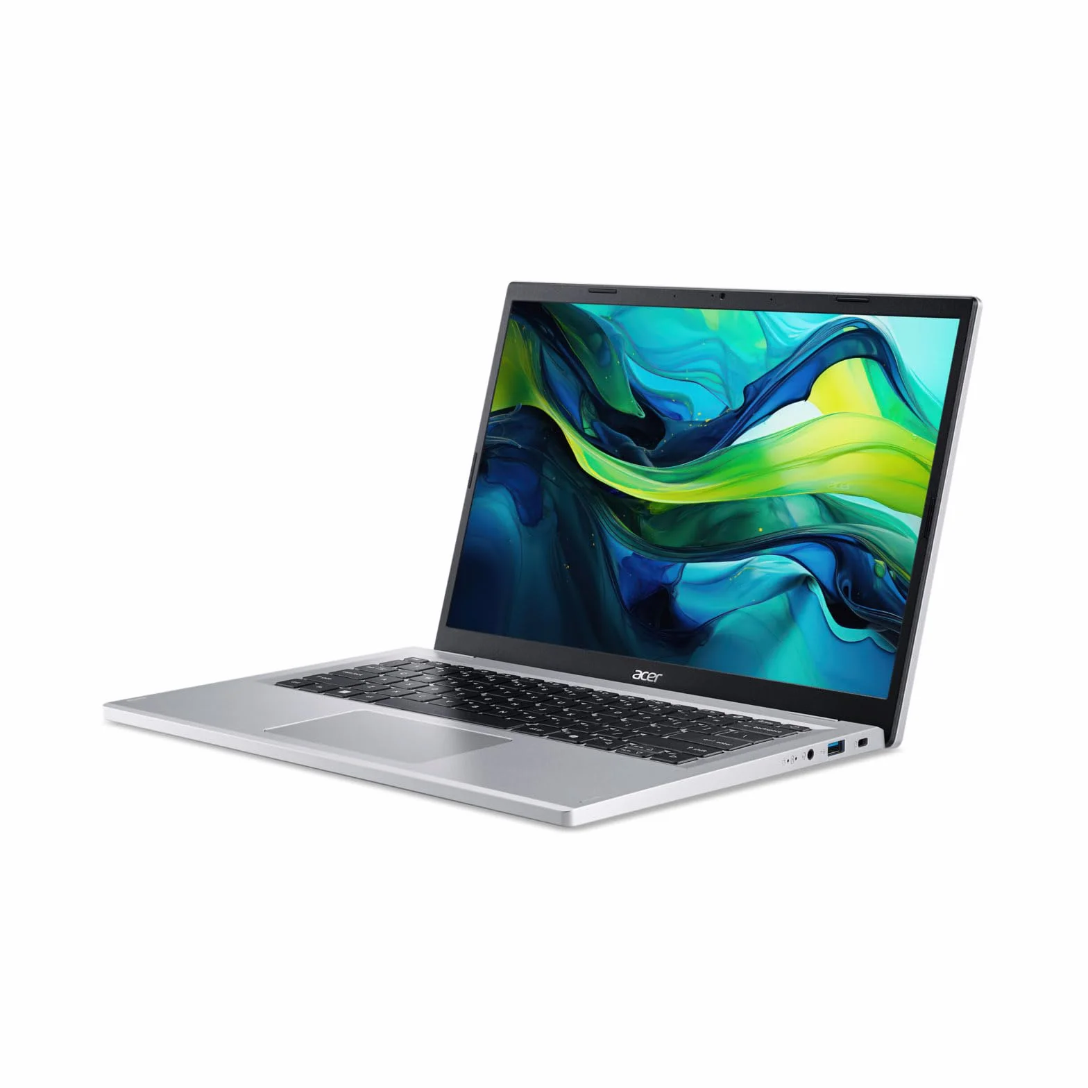 Acer Aspire Go 14 PC Portable 14" WUXGA IPS 60Hz AMD Ryzen 5-7520U 16Go RAM 512Go SSD AMD Radeon Graphics Windows 11 Home Argent Clavier FR AZERTY AG14-22P-R909