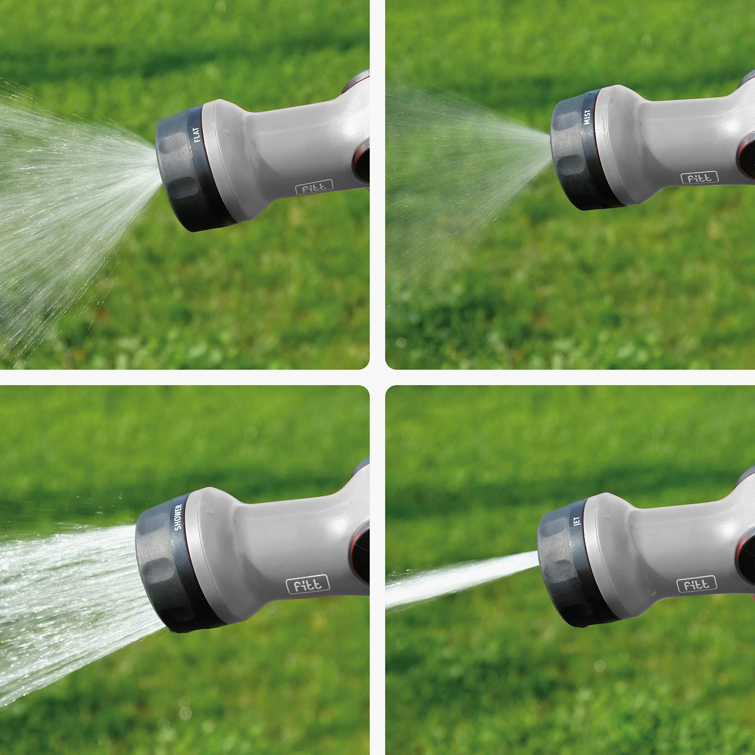 FITT NTS MASTERPLUS 5/8" (15 mm) 20 m Kit - Tuyau d'arrosage équipé pour Les Jardins, Robuste et malléable, pour Usage intensif et Professionnel