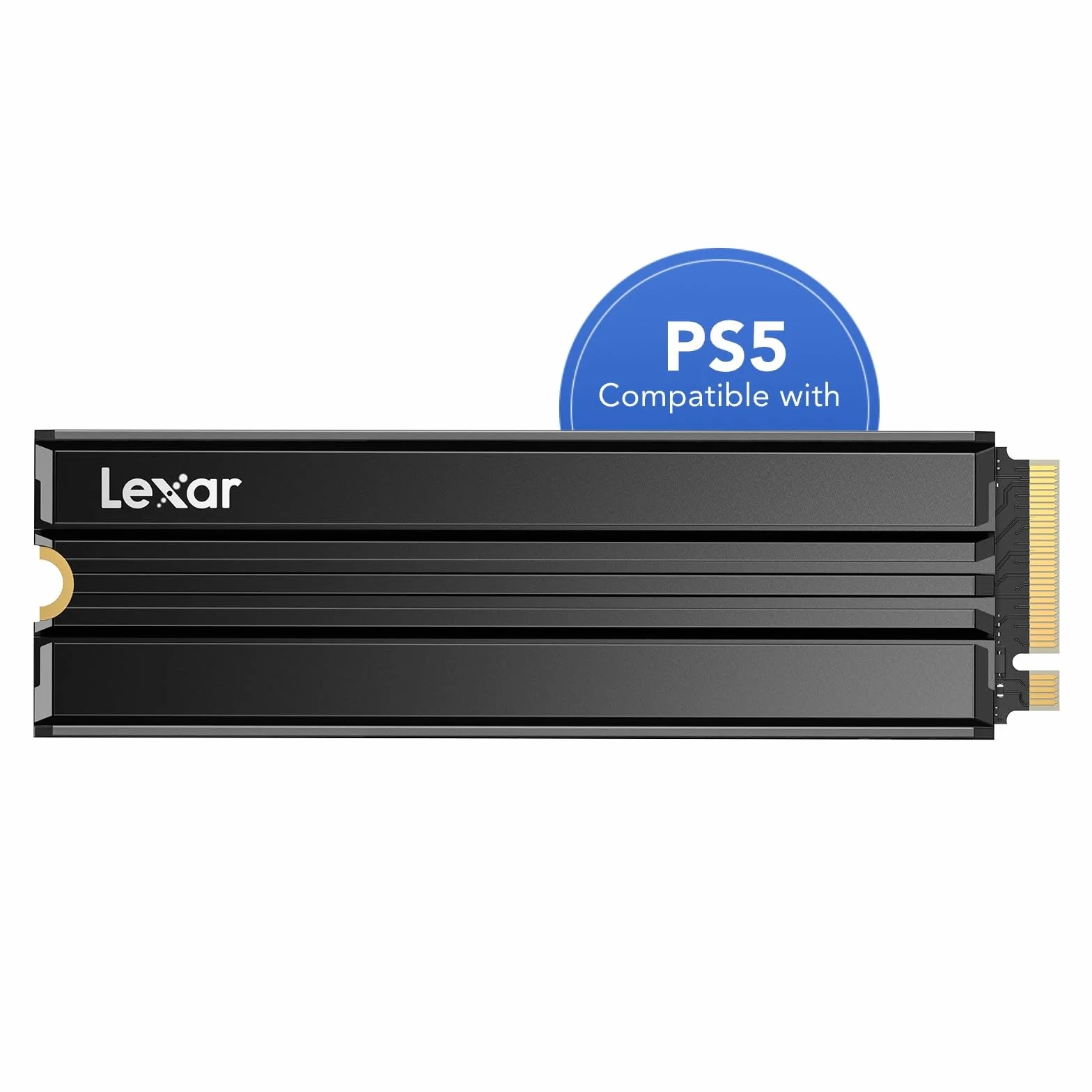 Lexar NM790 SSD Interne 2To M.2 2280 PCIe Gen4x4 NVMe 1.4, 7400 Mo/s Lecture, 6500 Mo/s Écriture, pour PS5 PC