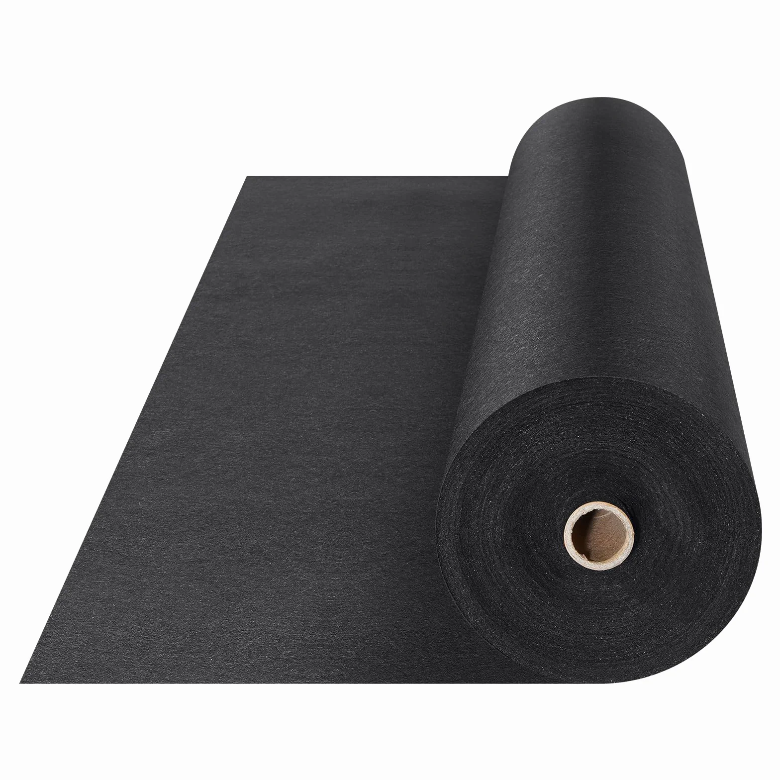 VEVOR Géotextile Non Tissé 1,2x30,5 m Toile de Paillage Anti-Mauvaises Herbes 271 g/m² Noir