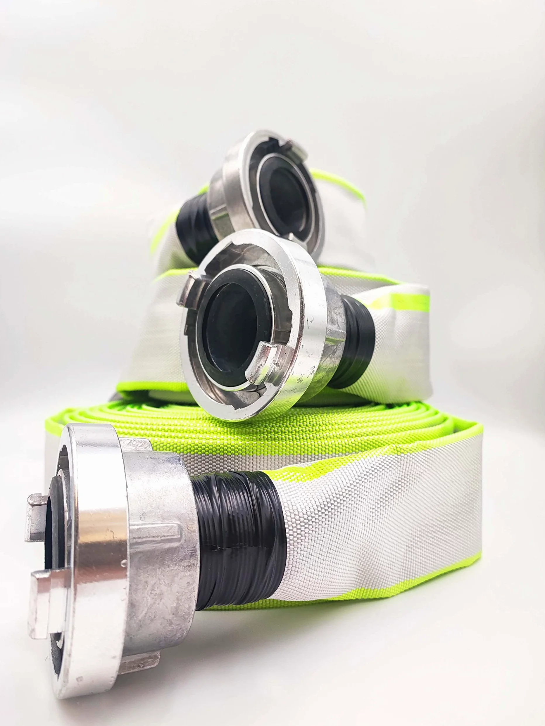 52 mm Ø - 2 pouce | C-52-20 mètres tuyau industriel, de pompiers, de construction, plat-, Tuyau avec raccord Storz