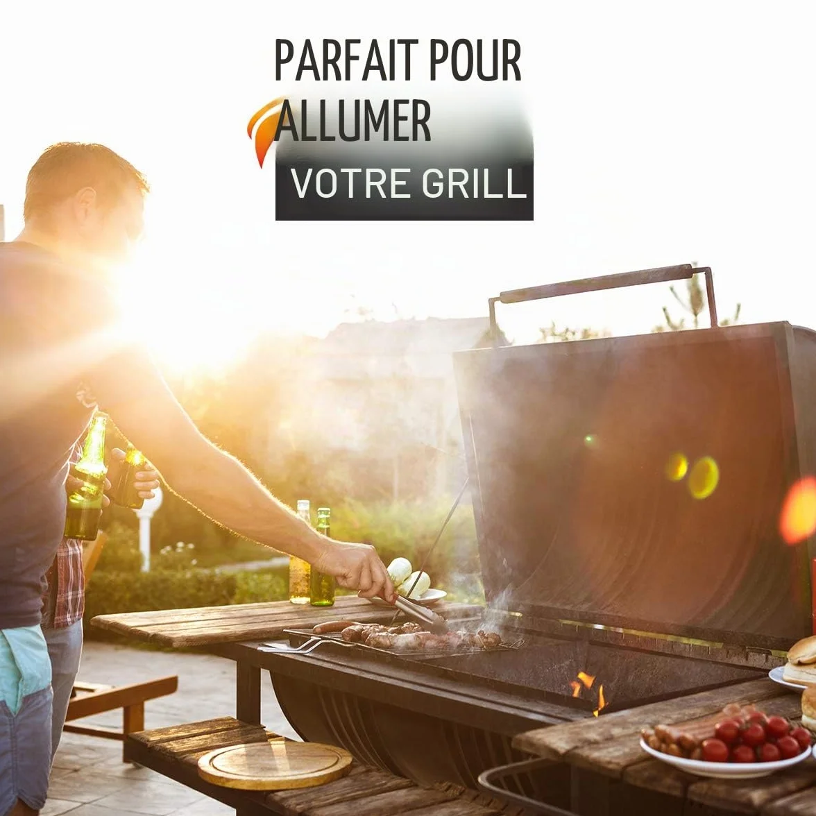 Aleko Bois de chauffage chêne bio allume-feu barbecue cheminée four 3,7 kg
