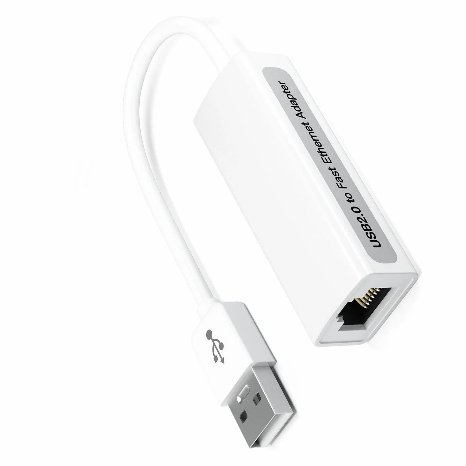 RTL8152B Adaptateur Ethernet USB 2.0 vers RJ45 10/100Mbps Carte réseau