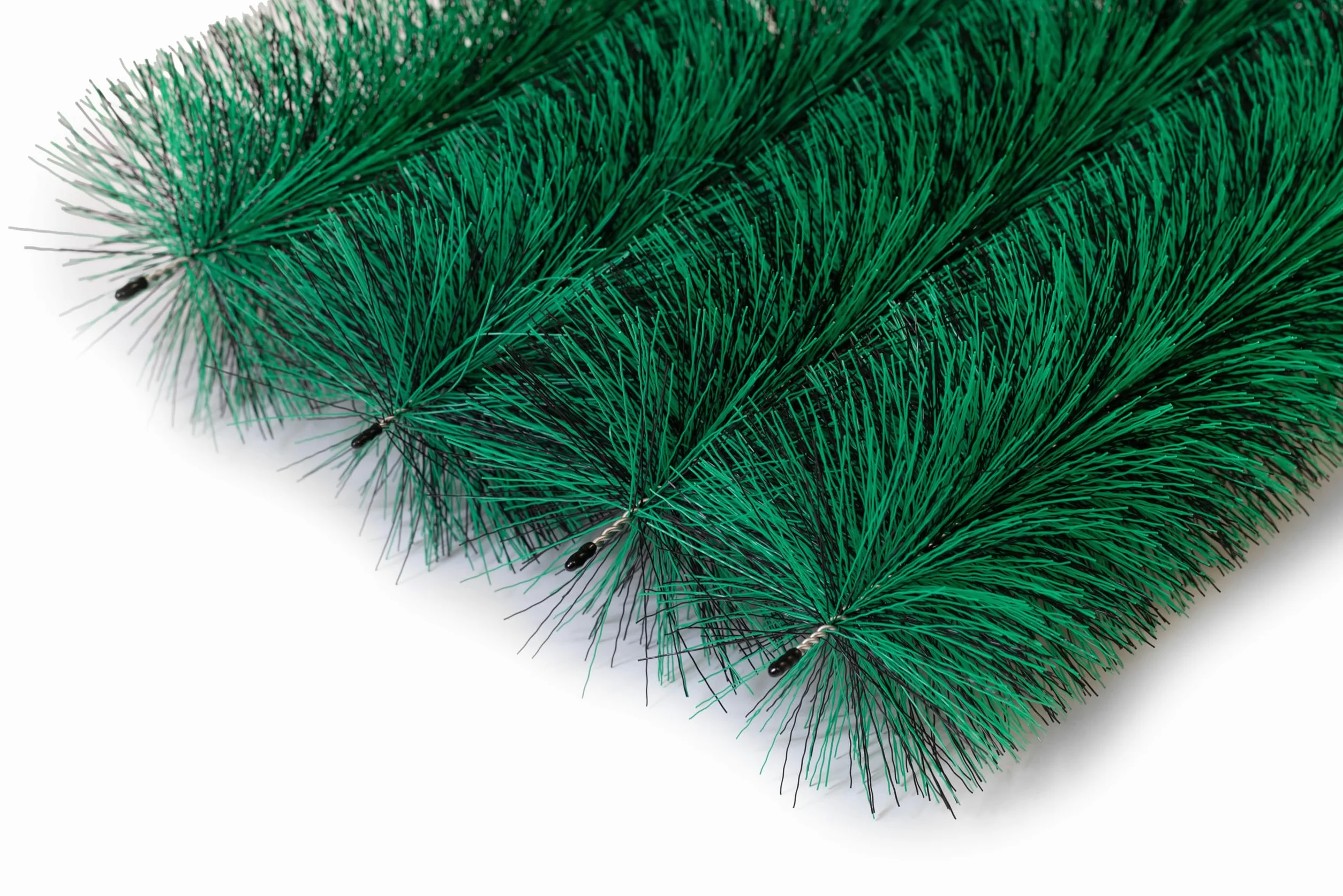 Lot de 24 brosses filtrantes 60cm x 15cm pour votre filtre de bassin et filtre de bassin koï. | Nettoyage Efficace et Eau Claire| Fibres Polypropylène Haute Densité | Conception Poils Ondulés