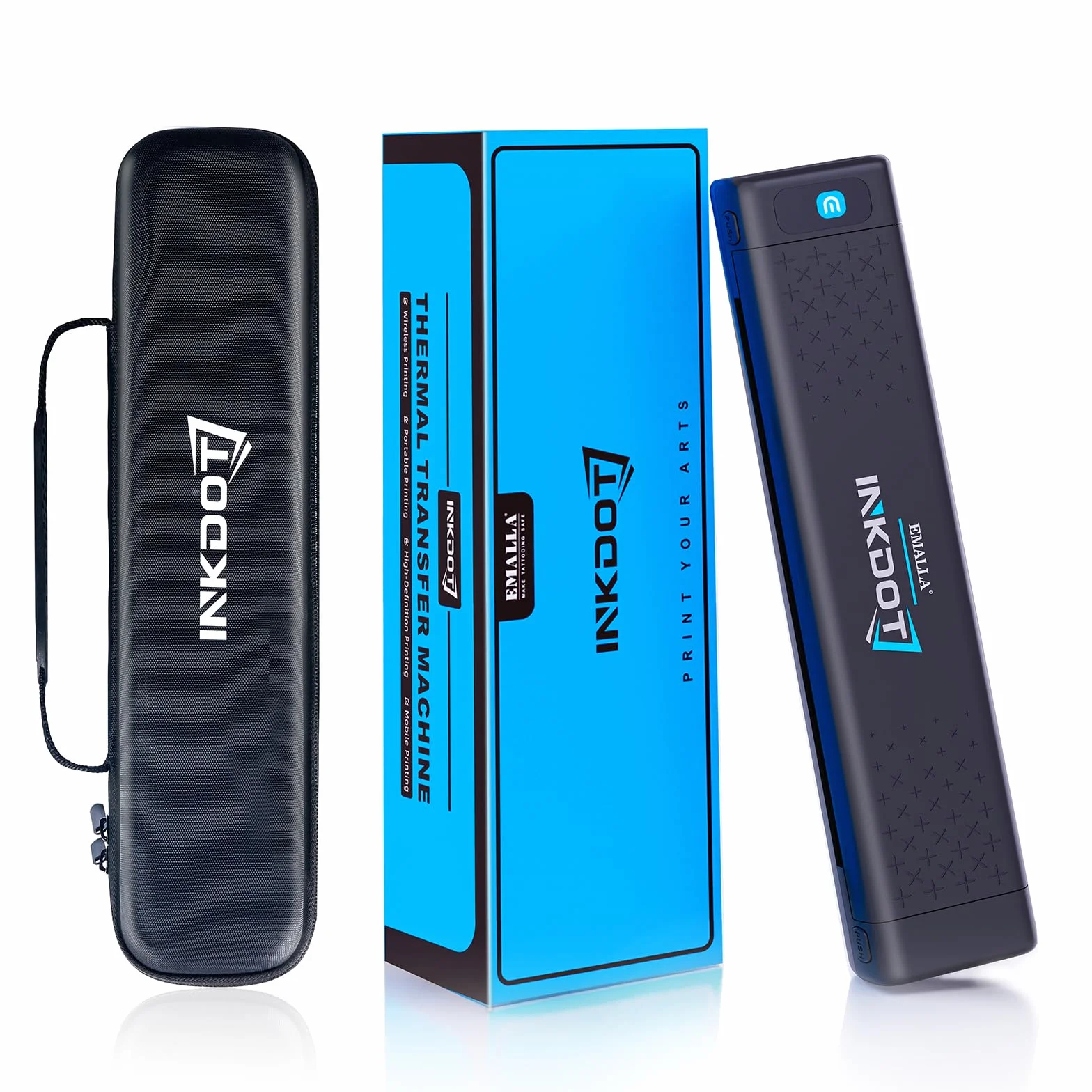 Imprimante de tatouage thermique Bluetooth 203 DPI haute résolution sans fil portable pour artistes iOS Windows