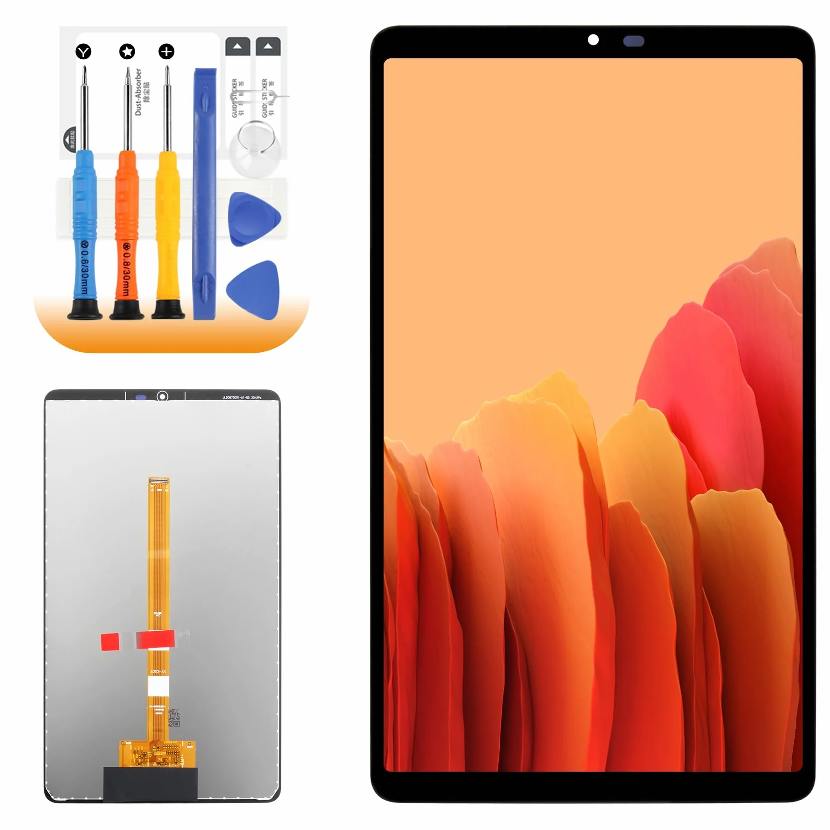 Écran LCD Samsung Galaxy Tab A11 2025 SM-X133 SM-X135 SM-X135F 8,7 Pouces Tactile Réparation Noir