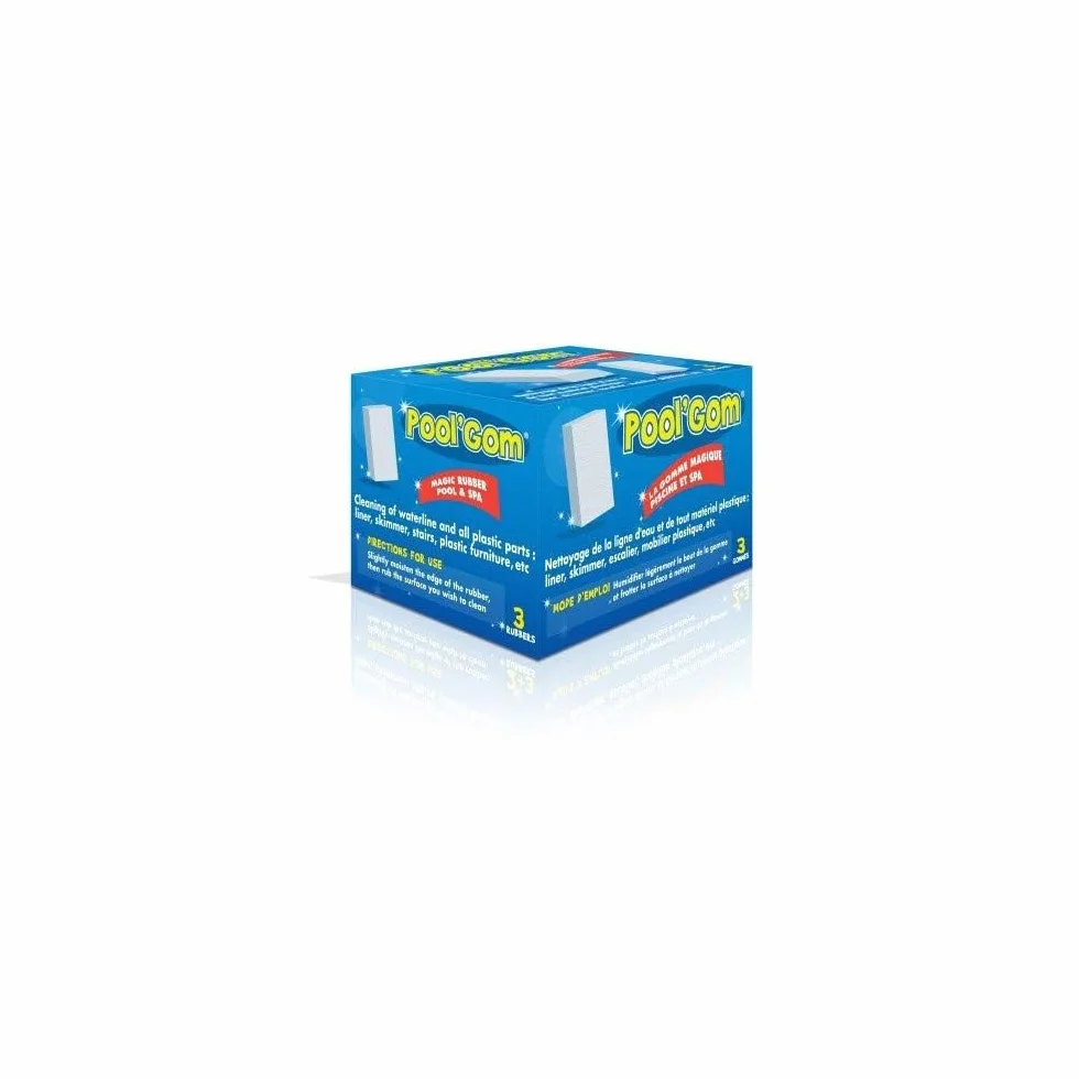 Lot de 9 pièces Gomme spéciale nettoyage ligne d'eau piscine Spa
