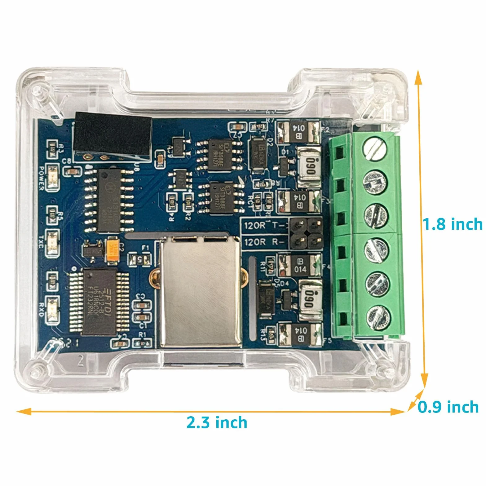 DSD TECH SH-U11F Convertisseur USB vers RS485 RS422 FTDI intégré