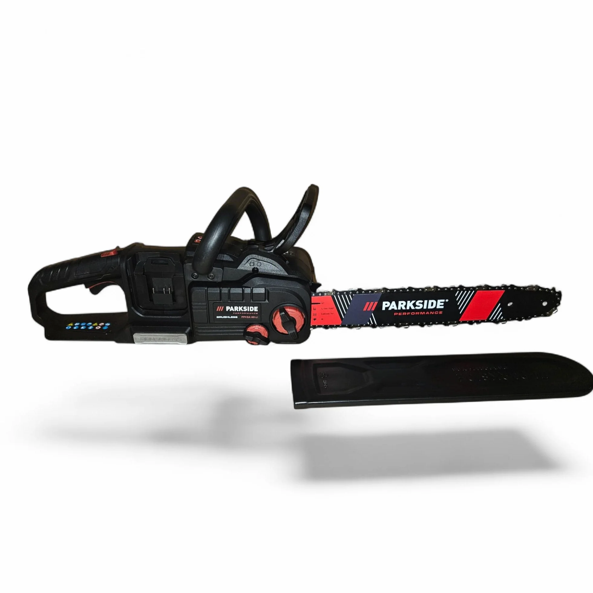 Parkside Performance Tronçonneuse sans fil 40 V PPKSA 40 Li B2, sans batterie ni chargeur, longueur de coupe : 38 cm