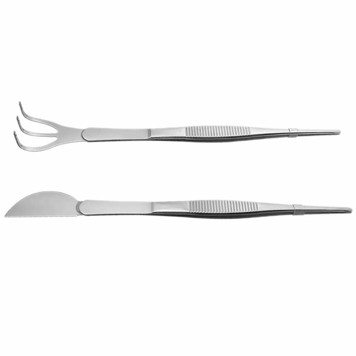 POPETPOP 6 Pièces Pince à Bonsaï Outil De Pincettes Râteau Succulent Pincettes Pour L'artisanat Pincettes Aquascaping Pince à Râteau De Jardinage Terrariums Acier Inoxydable Plante Outils