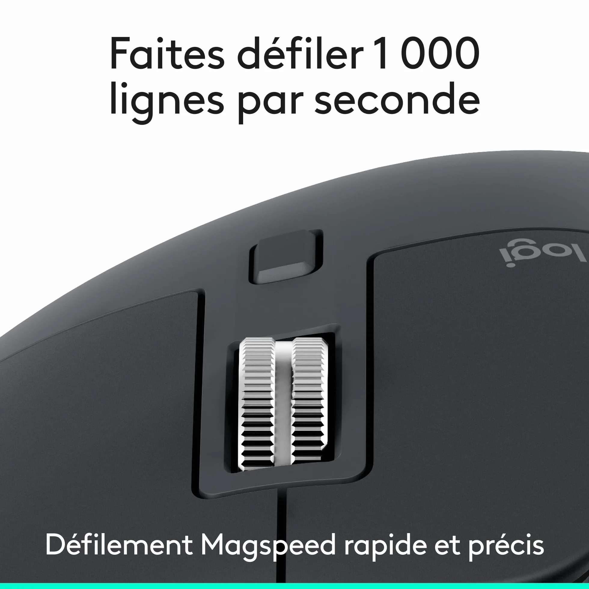Logitech MX Master 3S Souris sans fil 8K PPP Bluetooth Graphite