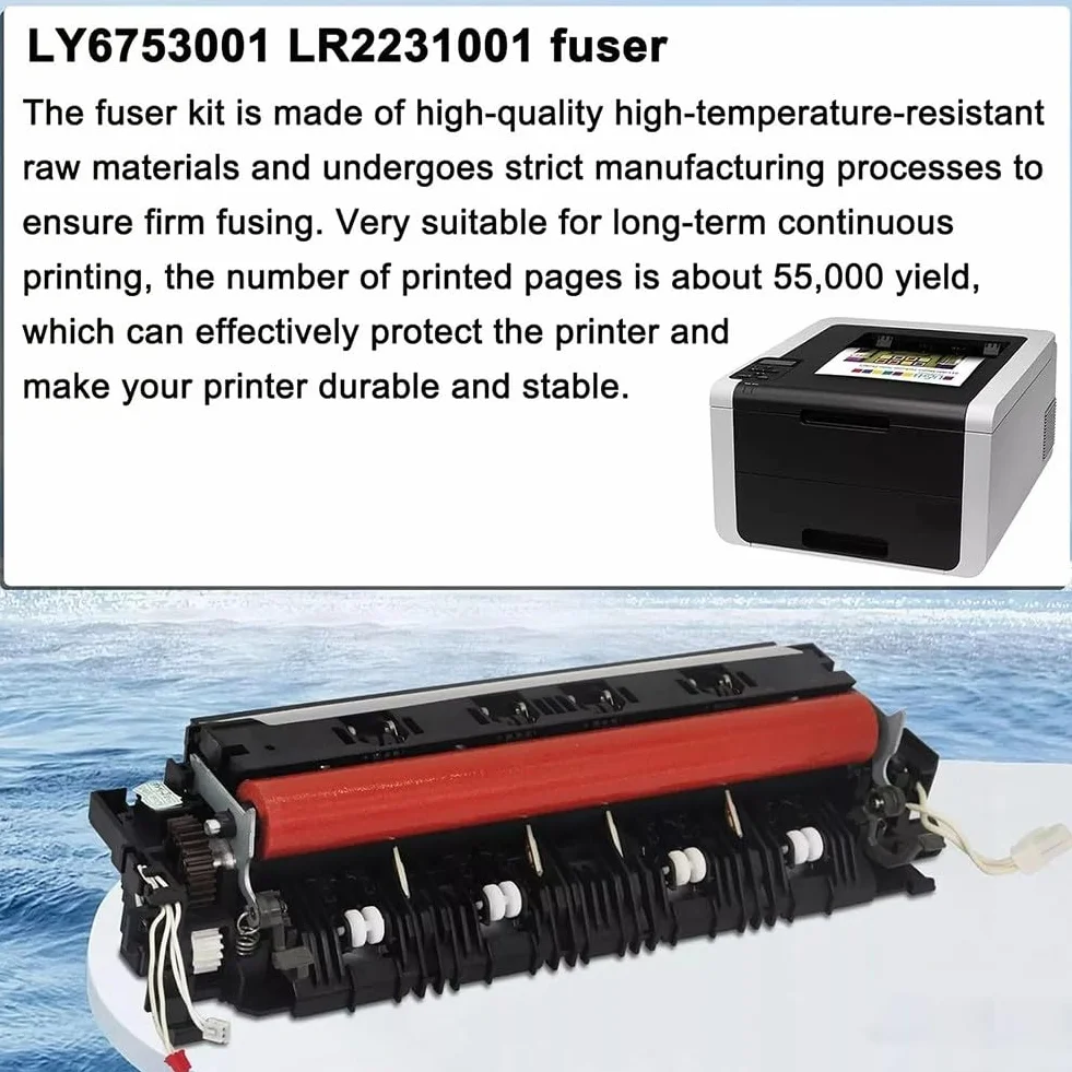 Unité de fusion Brother HL-3170CDW HL-3140CW MFC-9330CDW MFC-9130CW 9340CDW Noir 55000 pages