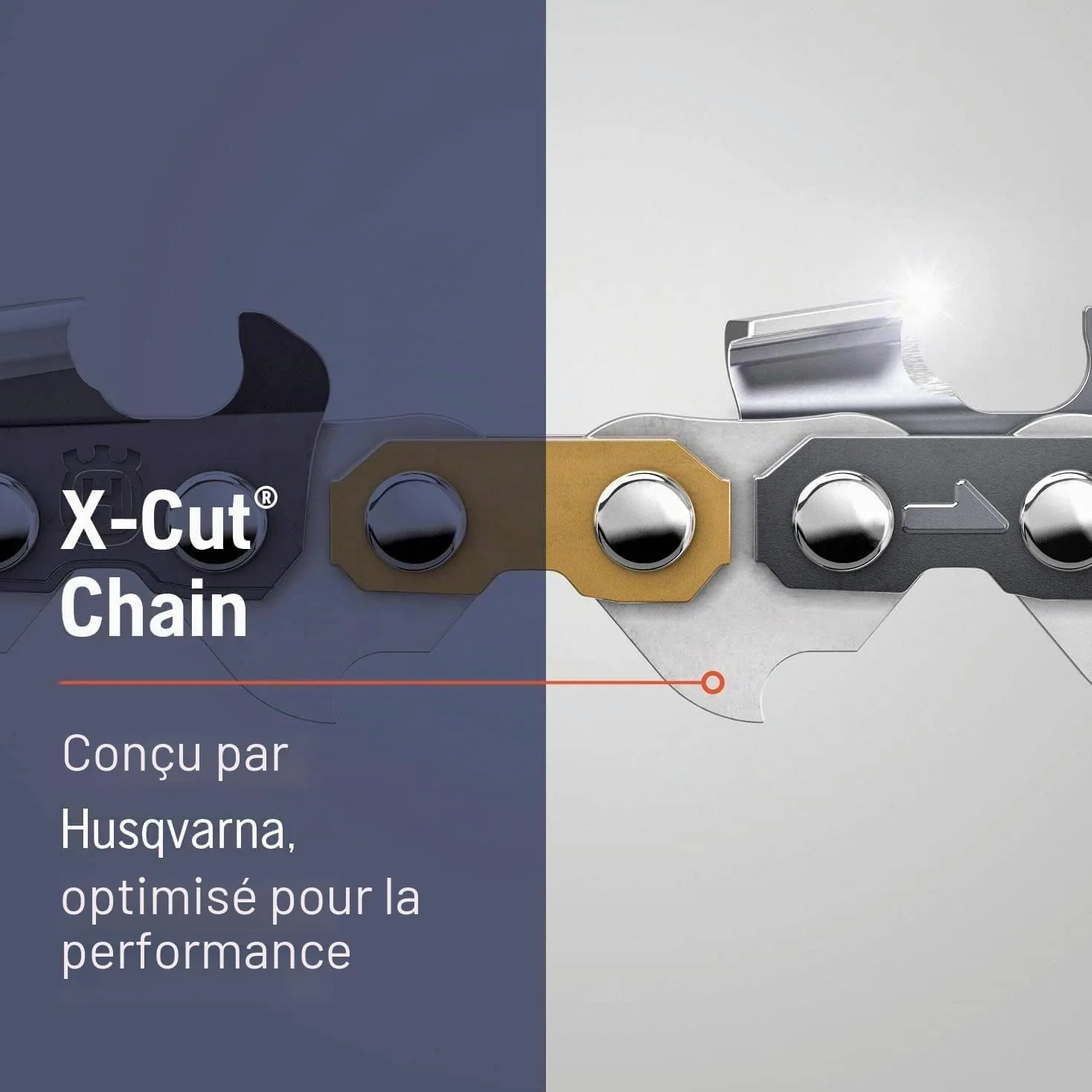 Husqvarna 581643672 SP33G X-Cut .325 .050 72 DL Lot de 3