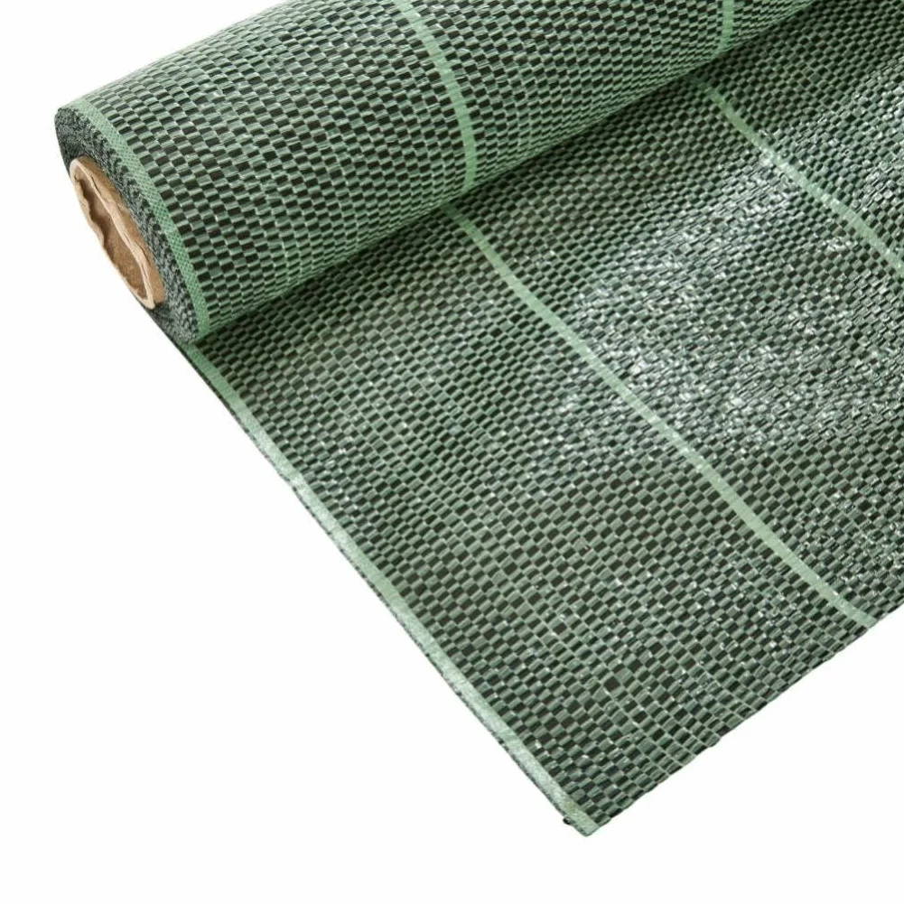 Toile de paillage Maillage Vert 1mx20m 130g/m2 Résistant aux UV