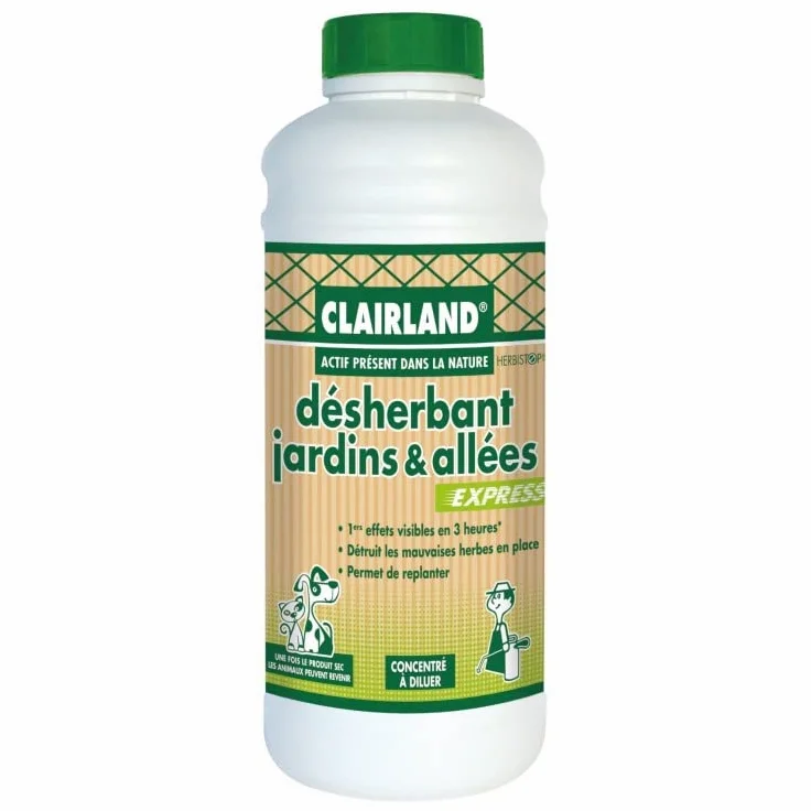 Clairland Désherbant Jardins & Allées Concentré 1 L