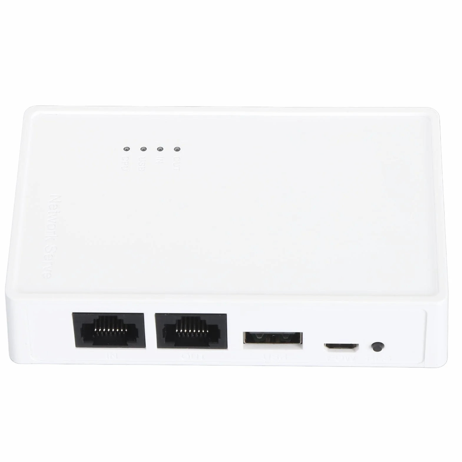 Ciciglow Serveur d'impression sans fil USB 2.0 480 Mbps Pont LAN 10/100 Mbps