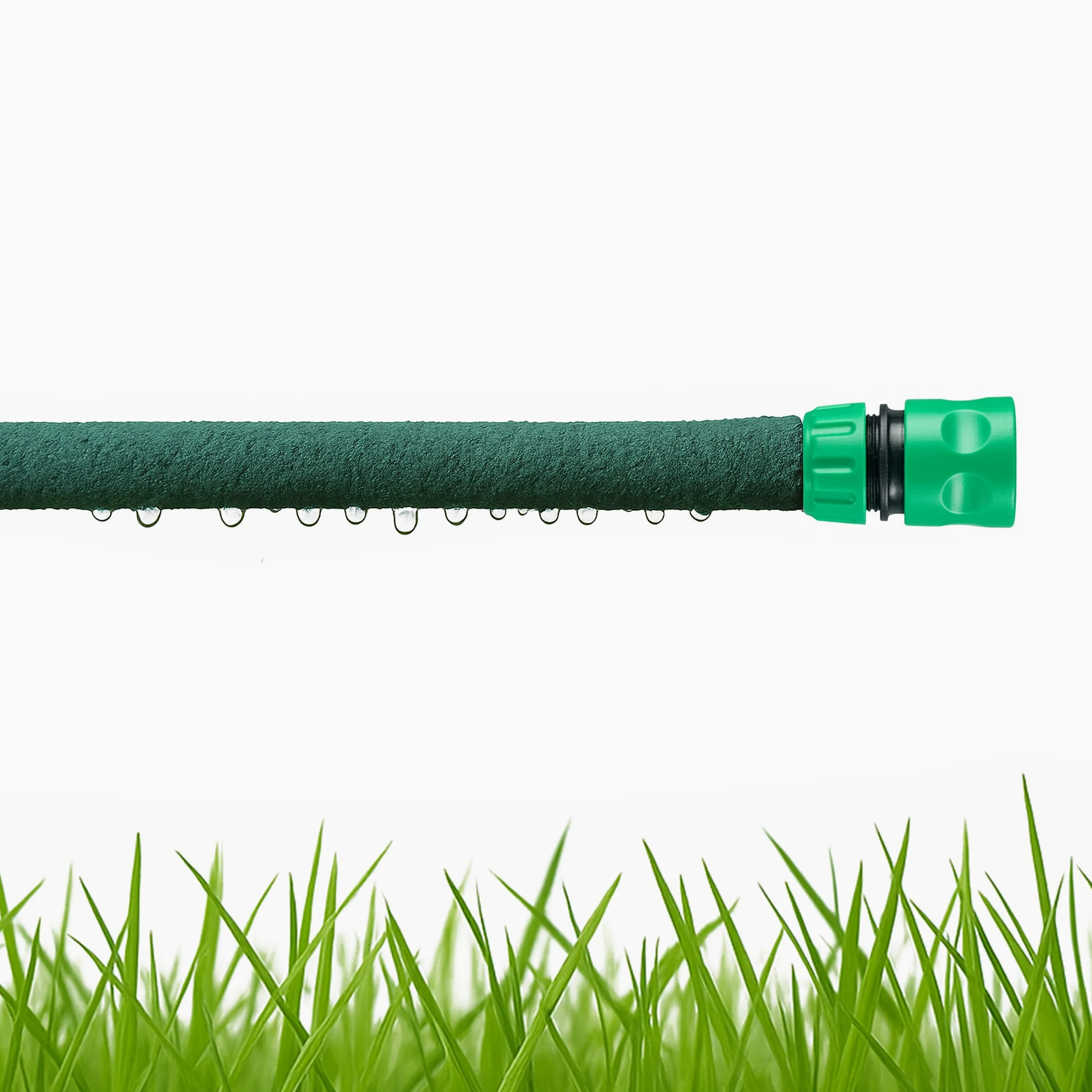 Relaxdays Tuyau Goutte-à-Goutte poreux 30 m pour arrosage de Haies et bacs surélevés Vert