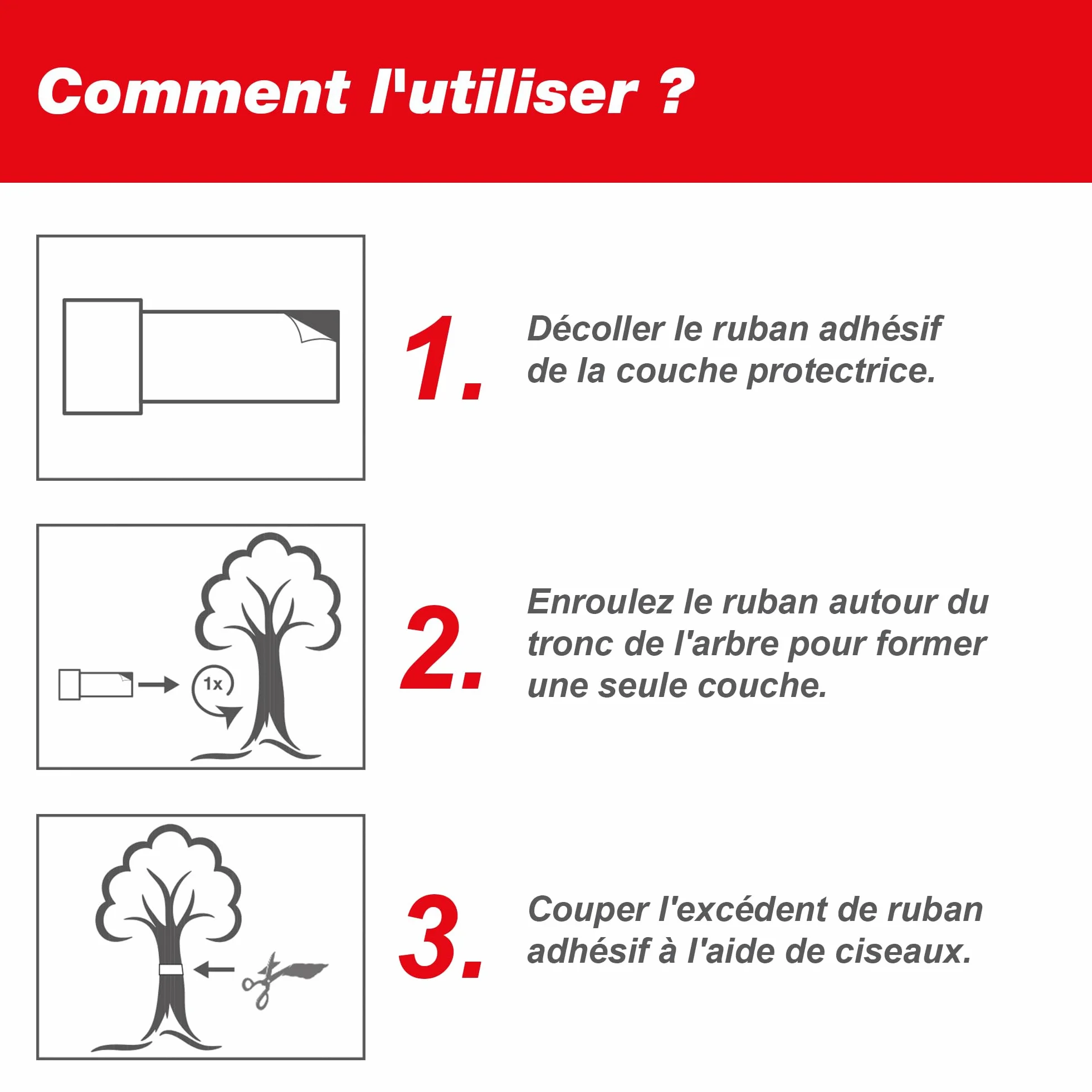 SWISSINNO Ruban adhésif Anti-Fourmis pour Insectes rampants 5 cm x 5 m Protection des Arbres