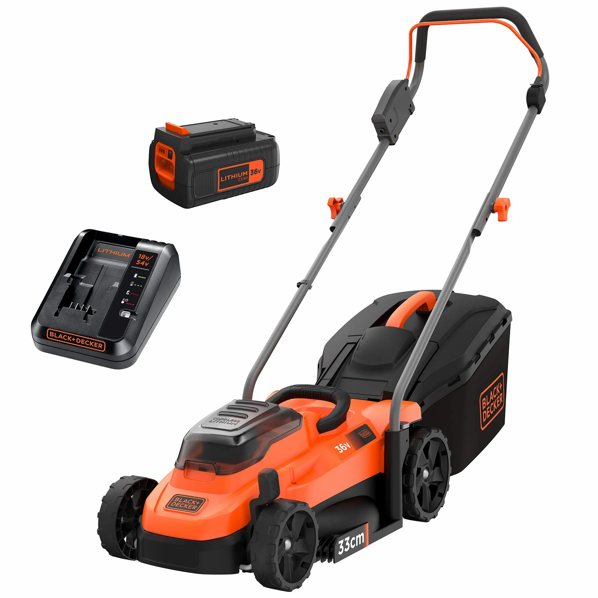 Tondeuse 33cm - sans fil Lithium 36V - 2,5Ah - BCMW3336L1